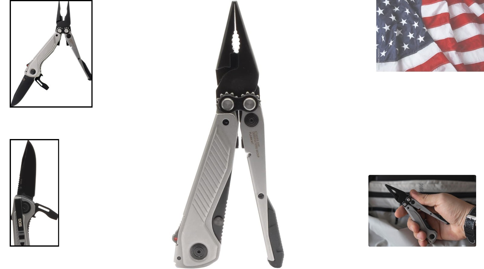 Everyday Daily Solution EDC CRYO D2 Steel Compact Pocket Size Flash MT Multi-…