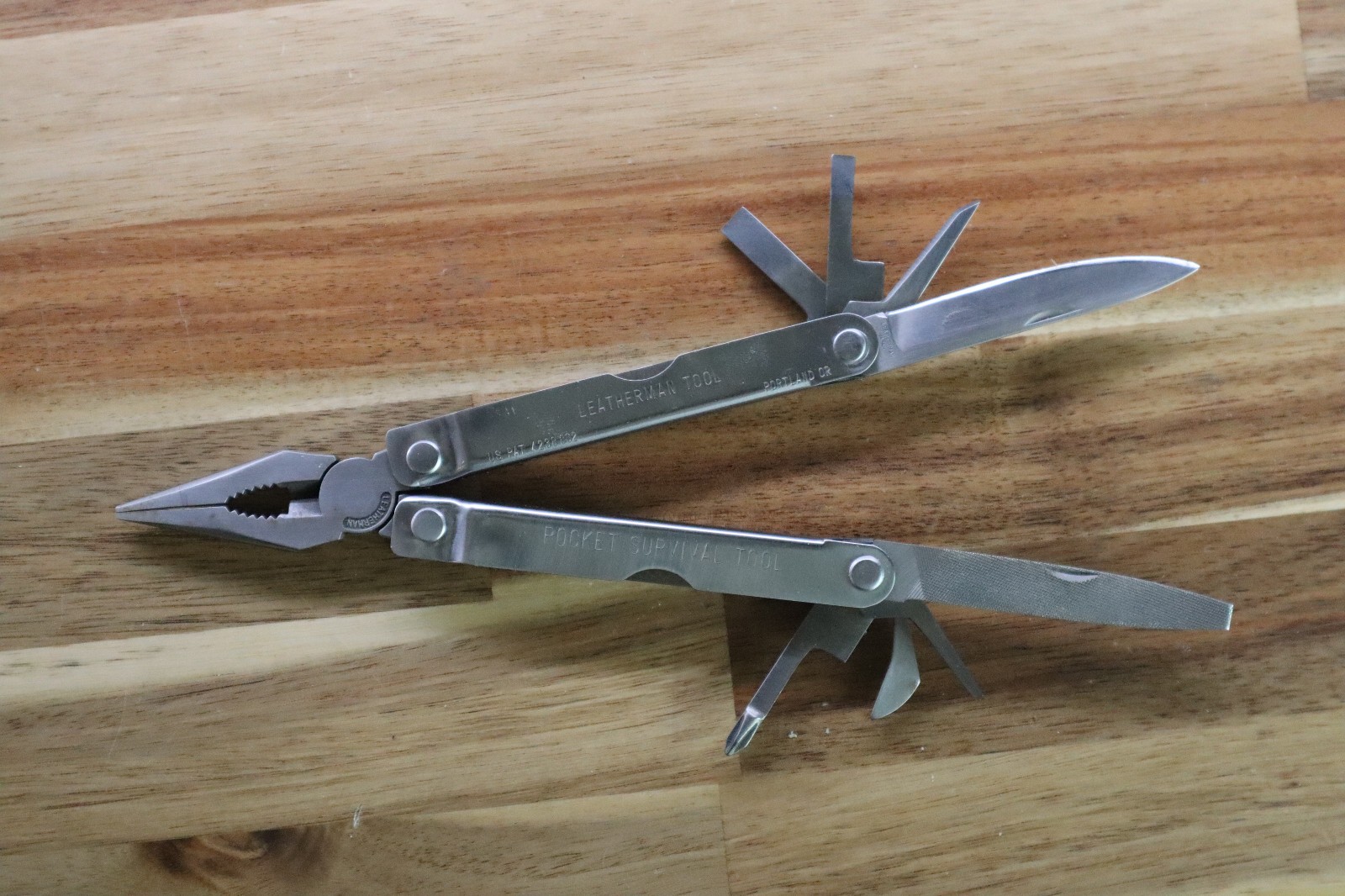 Leatherman PST Pocket Survival Tool US PAT 4238862 Made in Japan