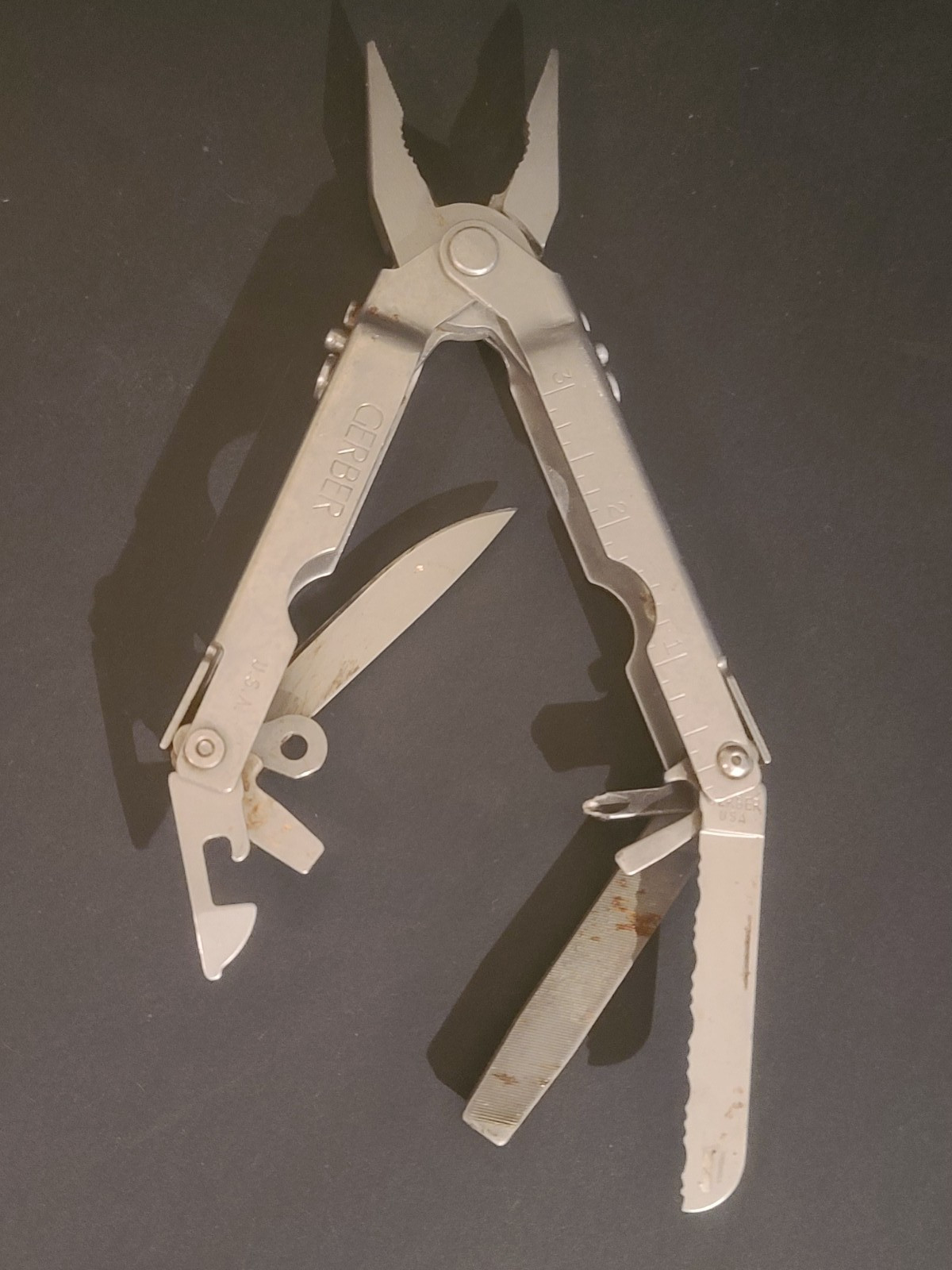 Gerber Multiplier MP600 Multi-Tool Silver Needle Nose Pliers