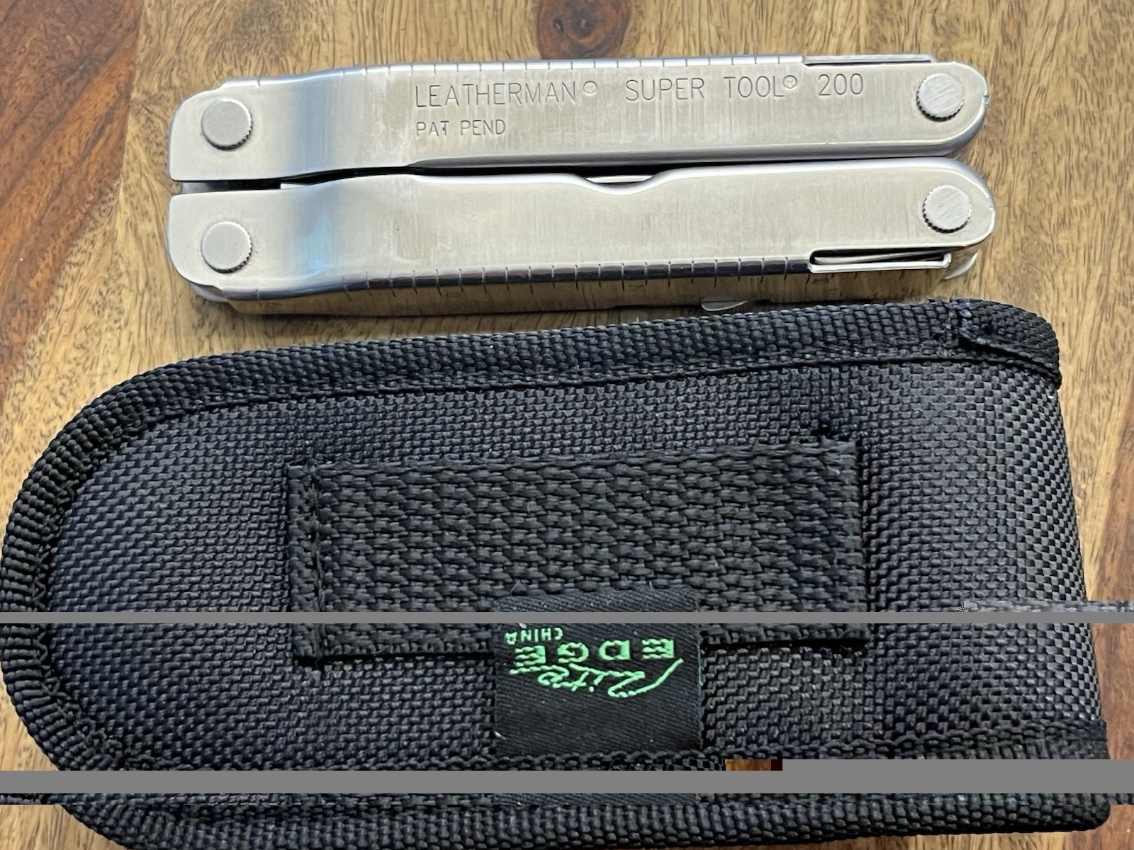 Retired 2005 Leatherman Super Tool 200 Multitool SUPER NICE!!! w/New Sheath