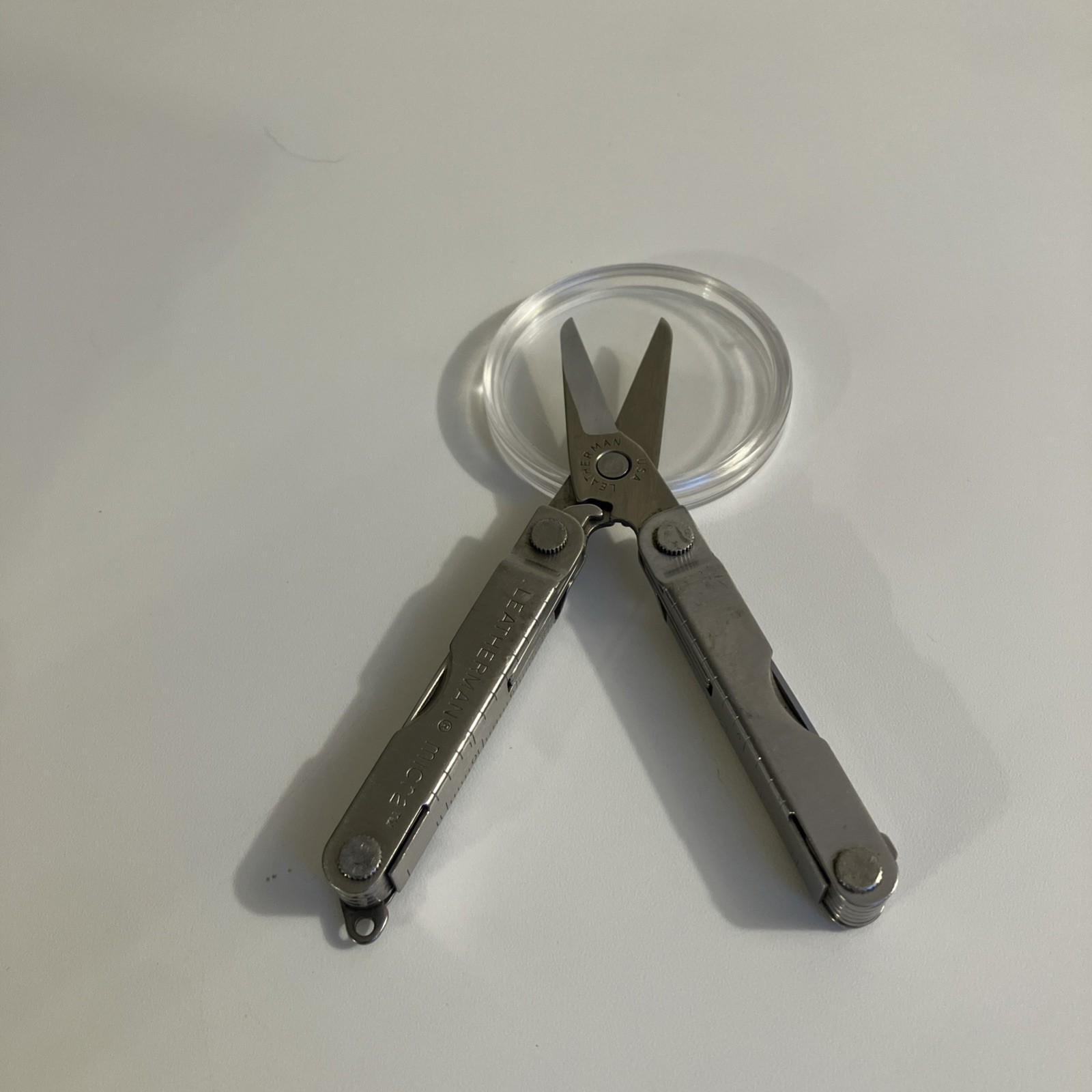 Leatherman Micra Multi-Tool Stainless Steel Keychain Scissors Pocket Knife USA