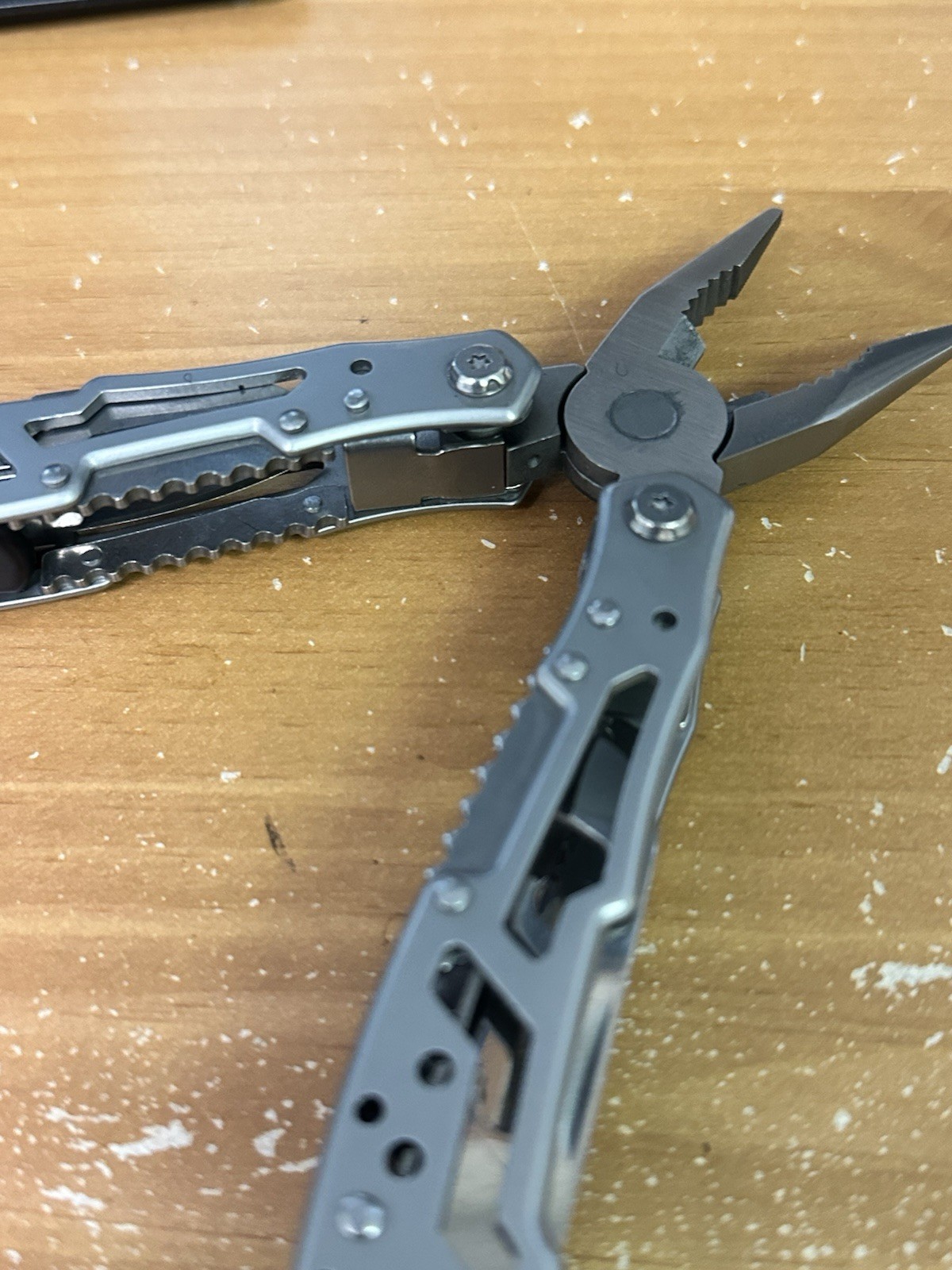 Stainless Steel Multi Tool Black Nylon Everyday Carry Uncharted Supply Co NEW