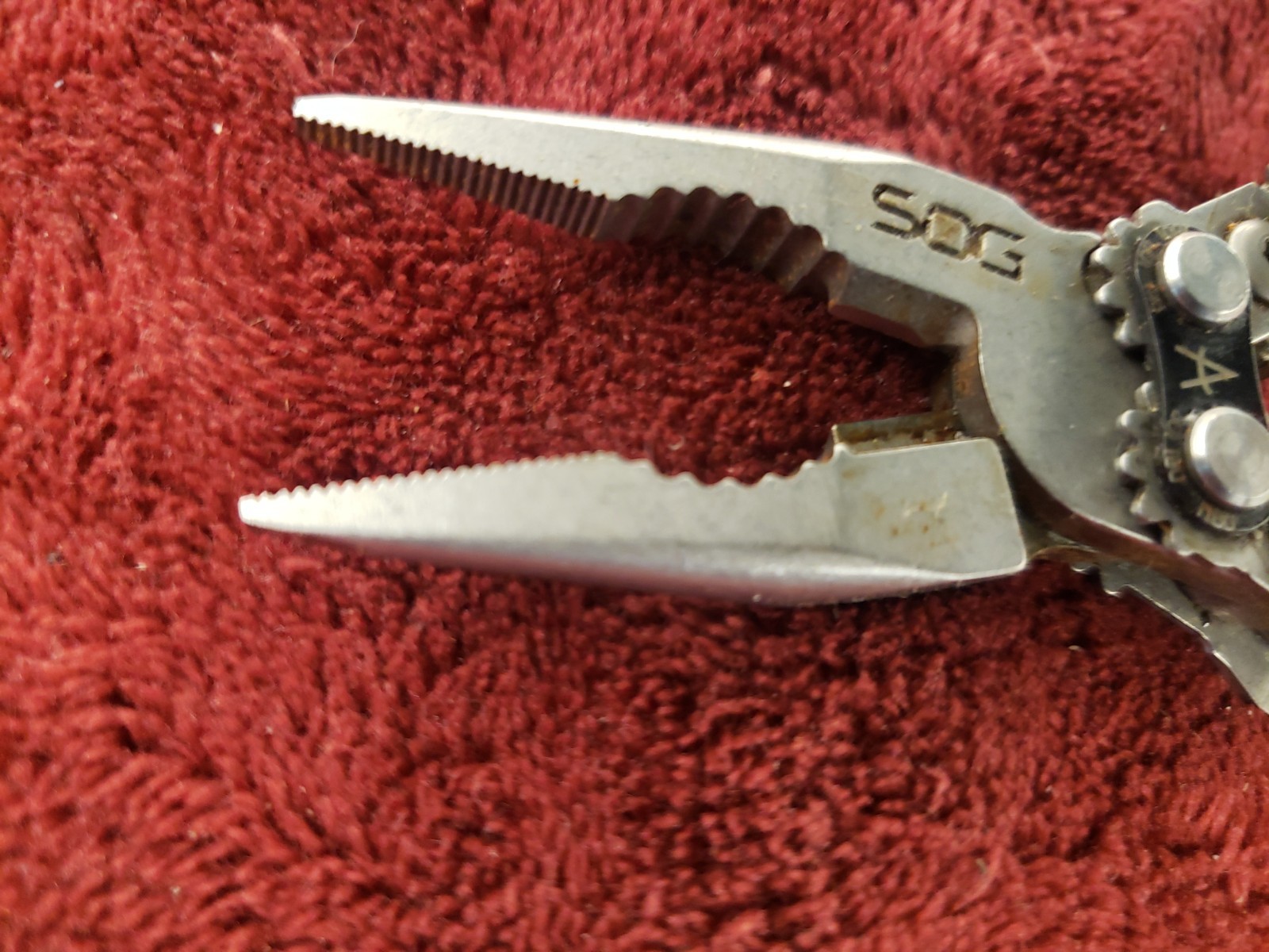 SOG PL1001-CP Stonewash PowerLitre Multi-Tool w/17 Tools corkscrew