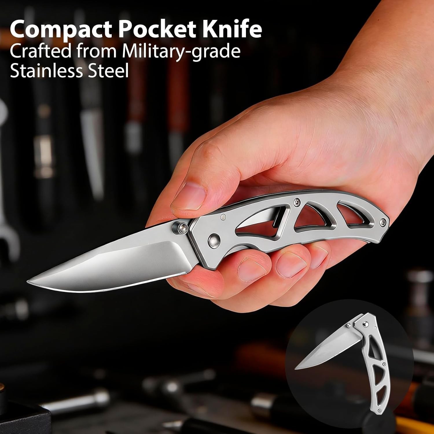 Multitool Gifts Men Multi-tool Pliers & Pocket Knife 3-Piece EDC Tool Set Packed