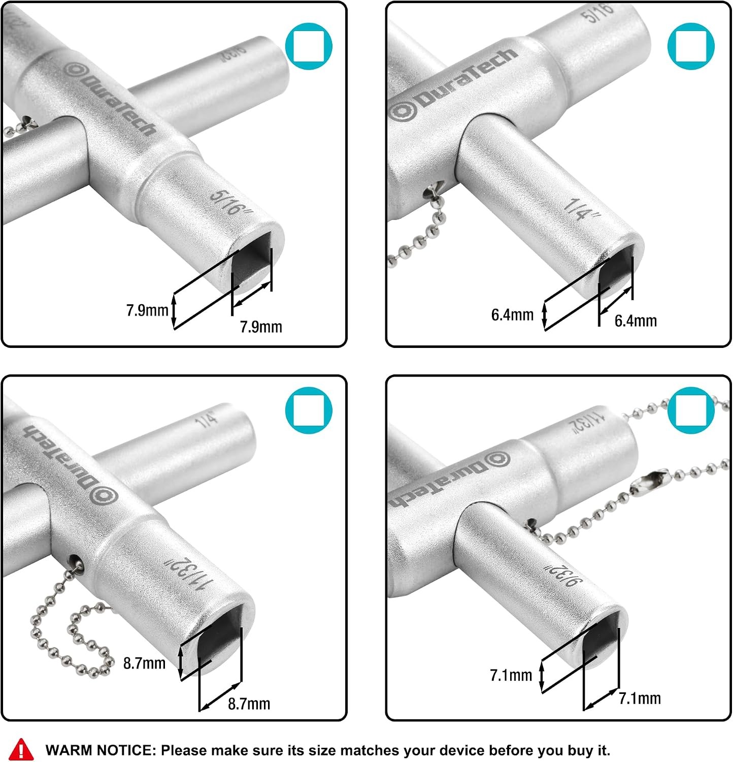 Multi Functional Sillcock Water Utility Key