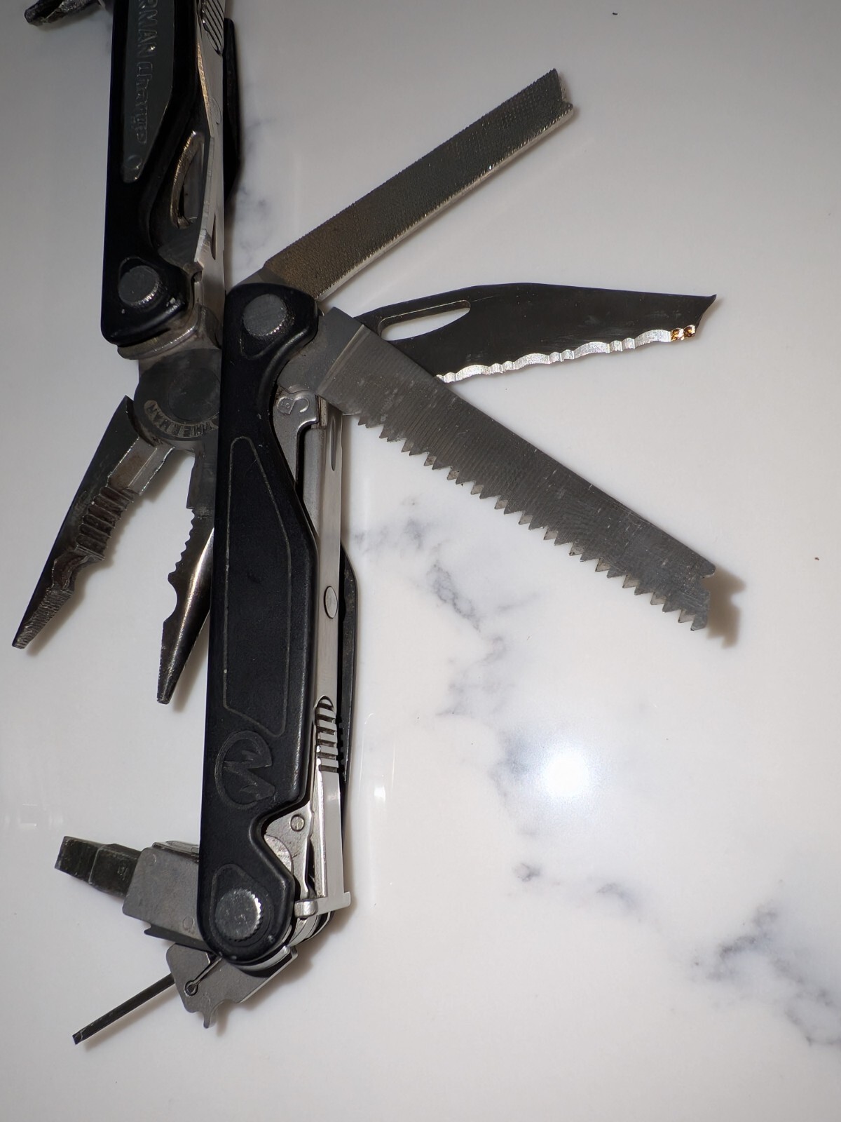 2x Vintage Leatherman Charge Multi Tool Sharp USA Lifetime Warranty