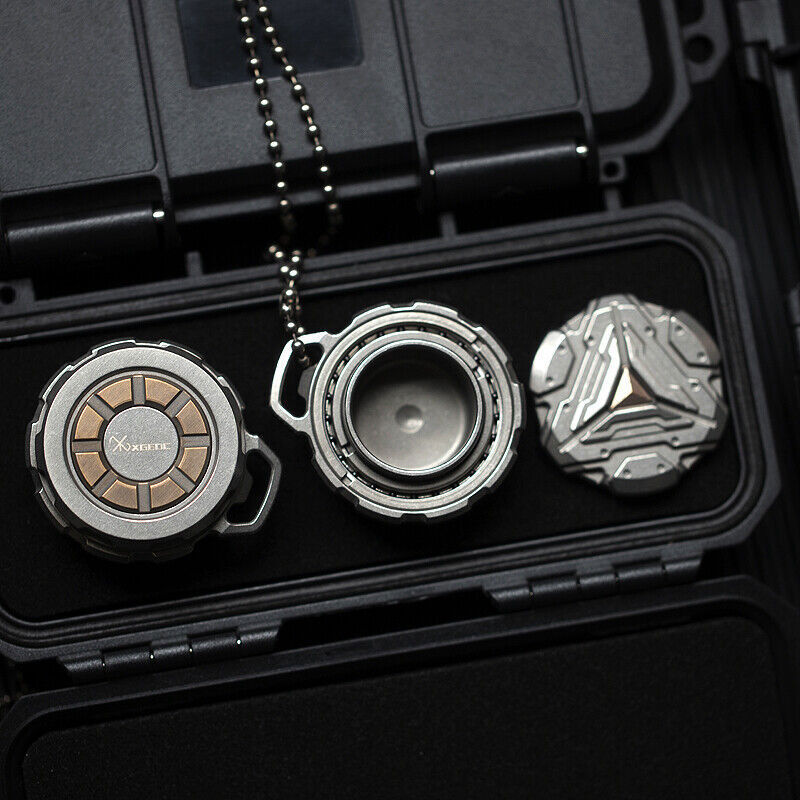EDC Titanium Alloy Waterproof Case Portable Storage Sealed Medicine Box Pendant