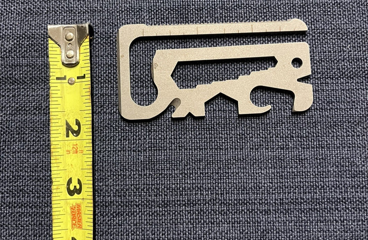 Every Day Carry Card (EDC) Multi-Tool (Credit Card Size) + 2 Mini Tools