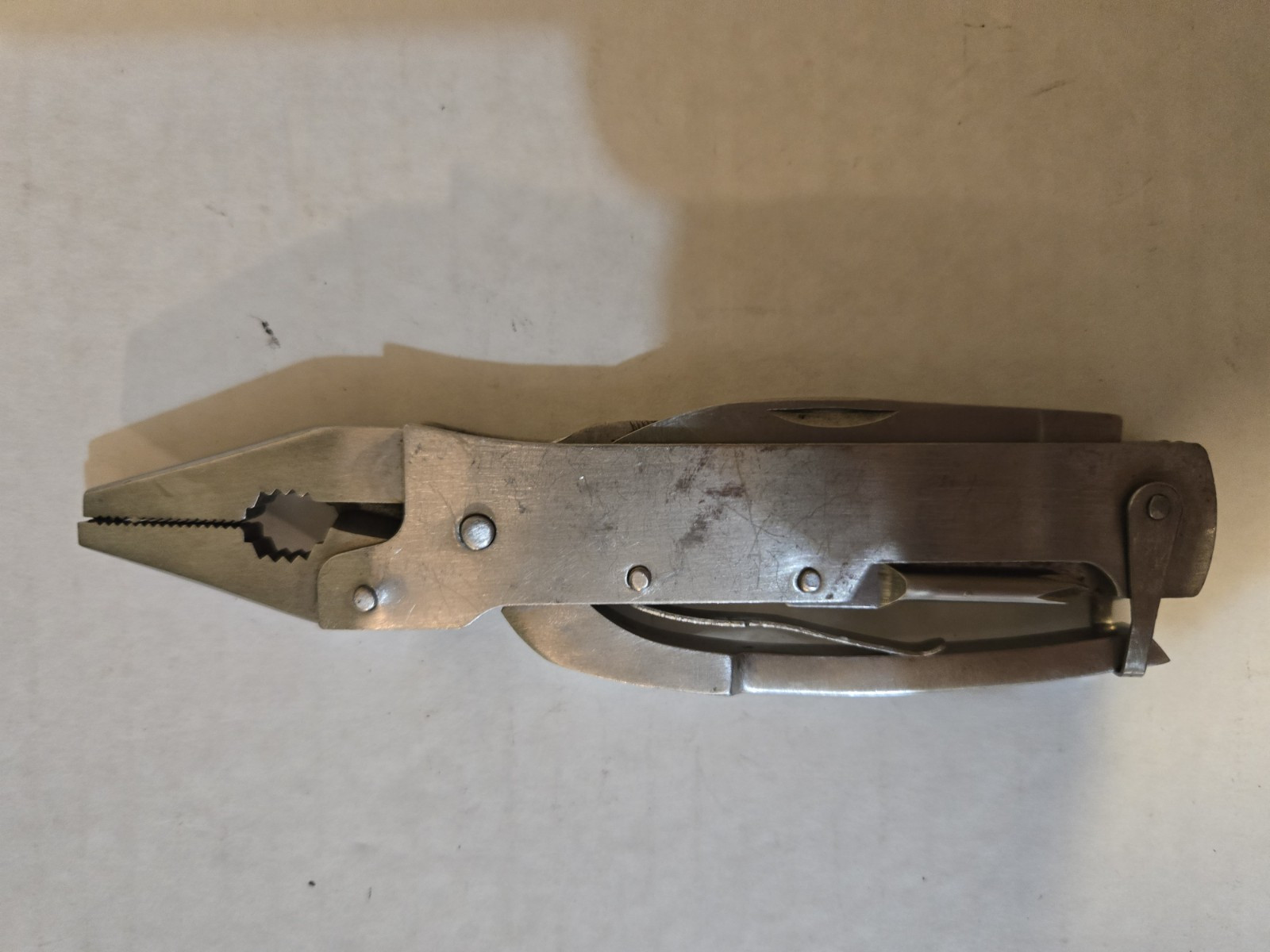 MAXAM 6″ Stainless Multi-Tool Folding Pliers Knife Survival Gear