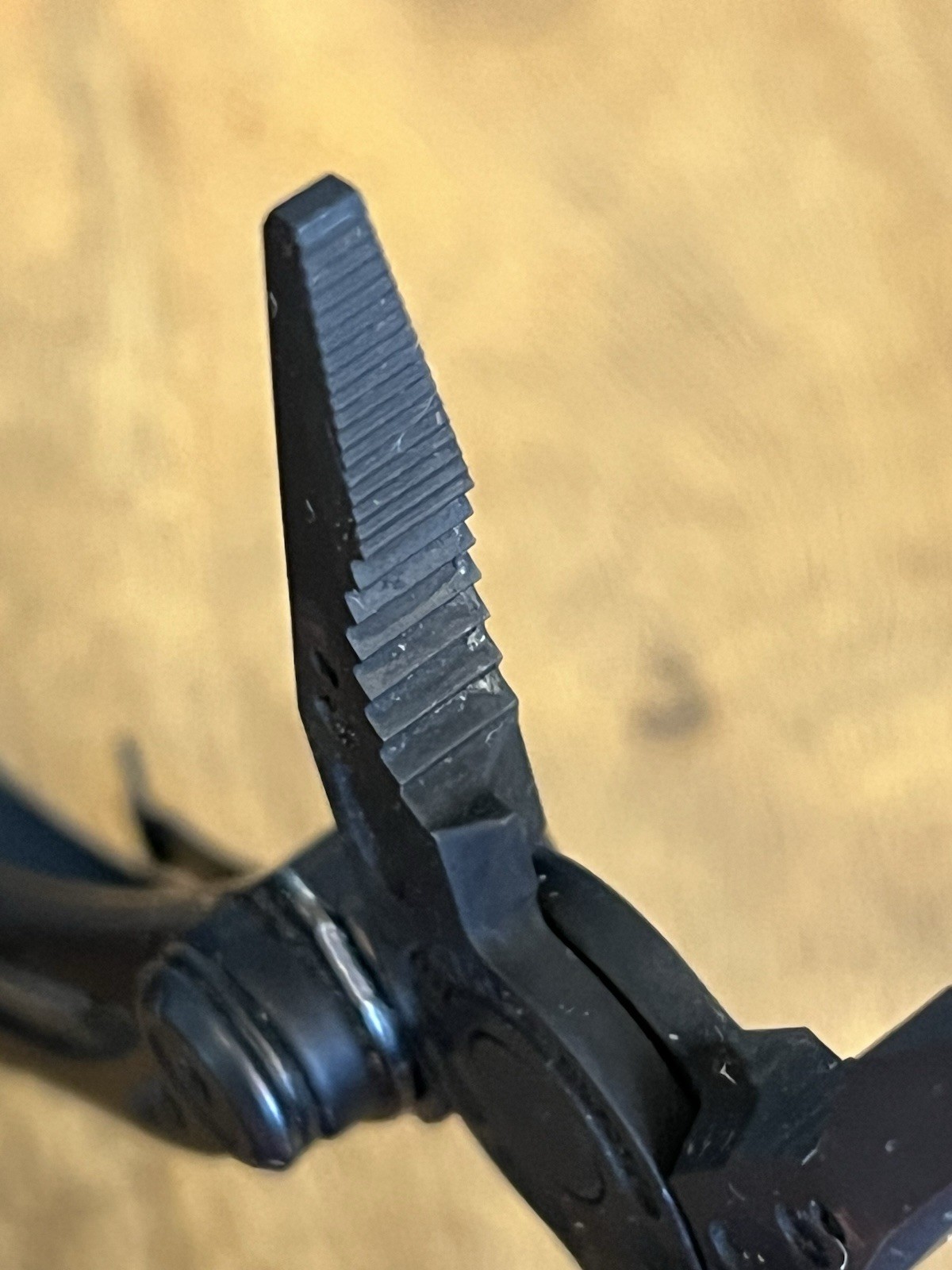 2021 Leatherman Skeletool MultiTool Black Oxide SUPER NICE!! w/New Nylon Sheath