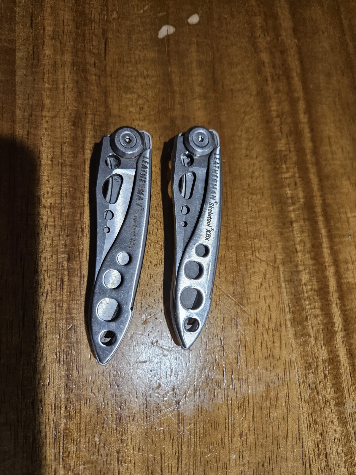 Lot Of 2 Leatherman Skeletool Kbx