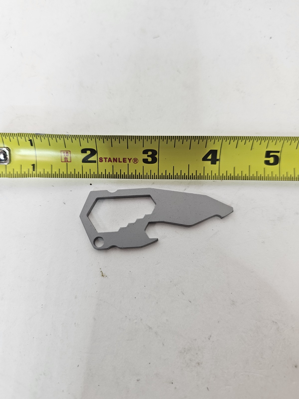 Leatherman 832121 By The Number Pocket Travel Tool #6 Multi Stainless Keychain