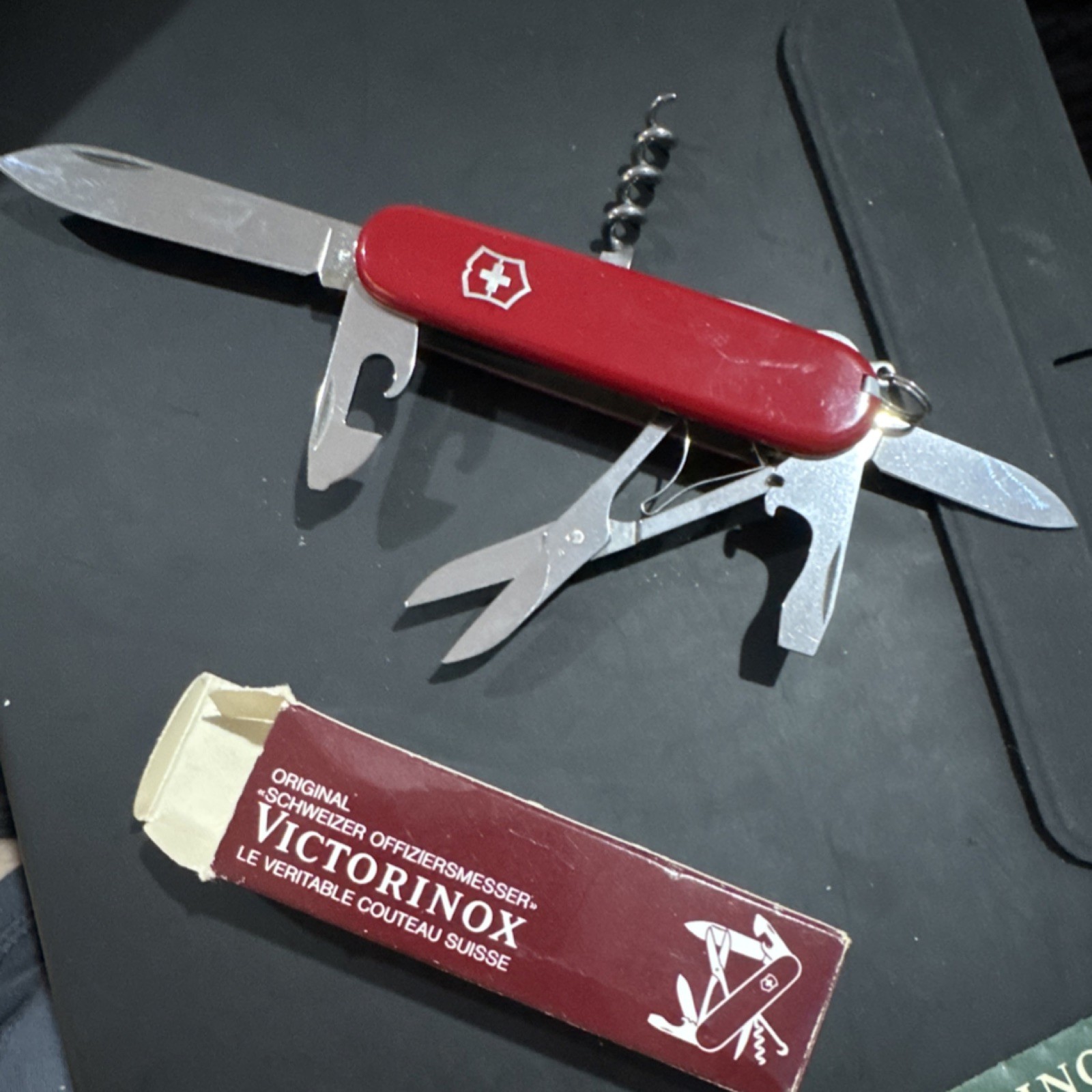 Victorinox Climber 1.3703 Red Multi-Tool Knife Stainless Steel 7 Tools Included