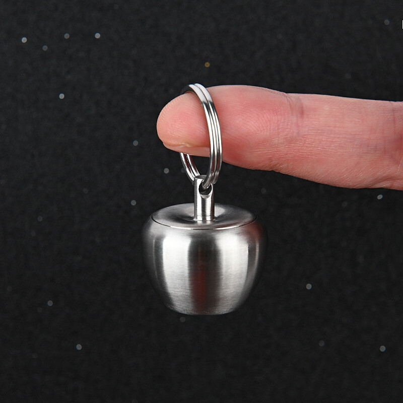 Mini Waterproof Box Portable Stainless Steel Portable Pill Box Survival EDC Tool