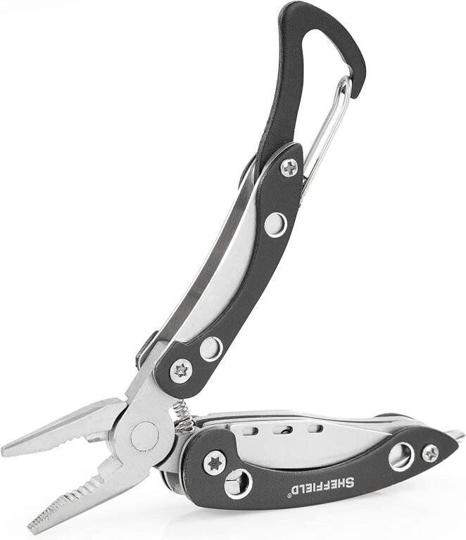 New Sheffield WASP 8-in-1 Multi-Tool, 420 Stainless Steel 
