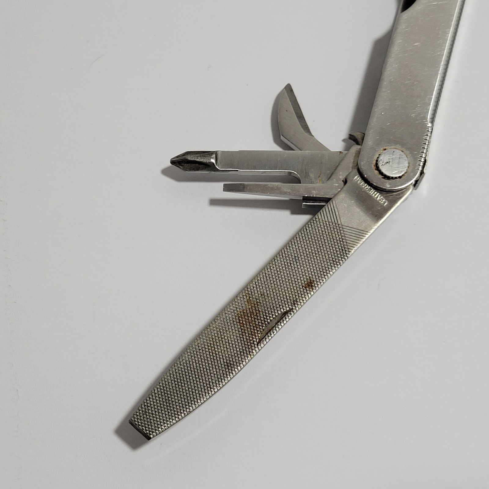 Vintage Leatherman Multi-tool Original PST 1994 Marlboro Country Store Engraved