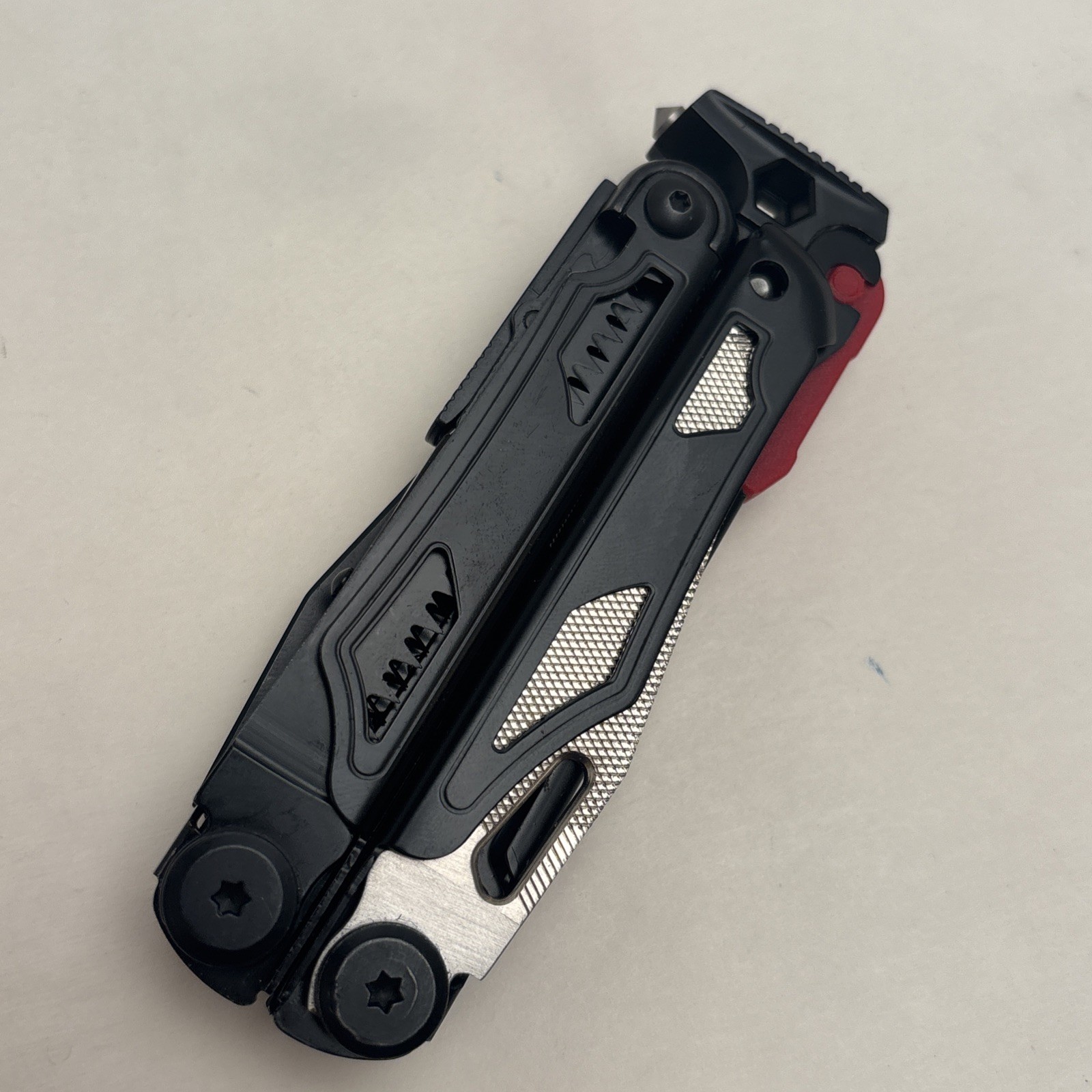 WETOLS Multi-Tool Pliers w/ Knife, Fire Starter & Bit Set EDC Tactical Survival