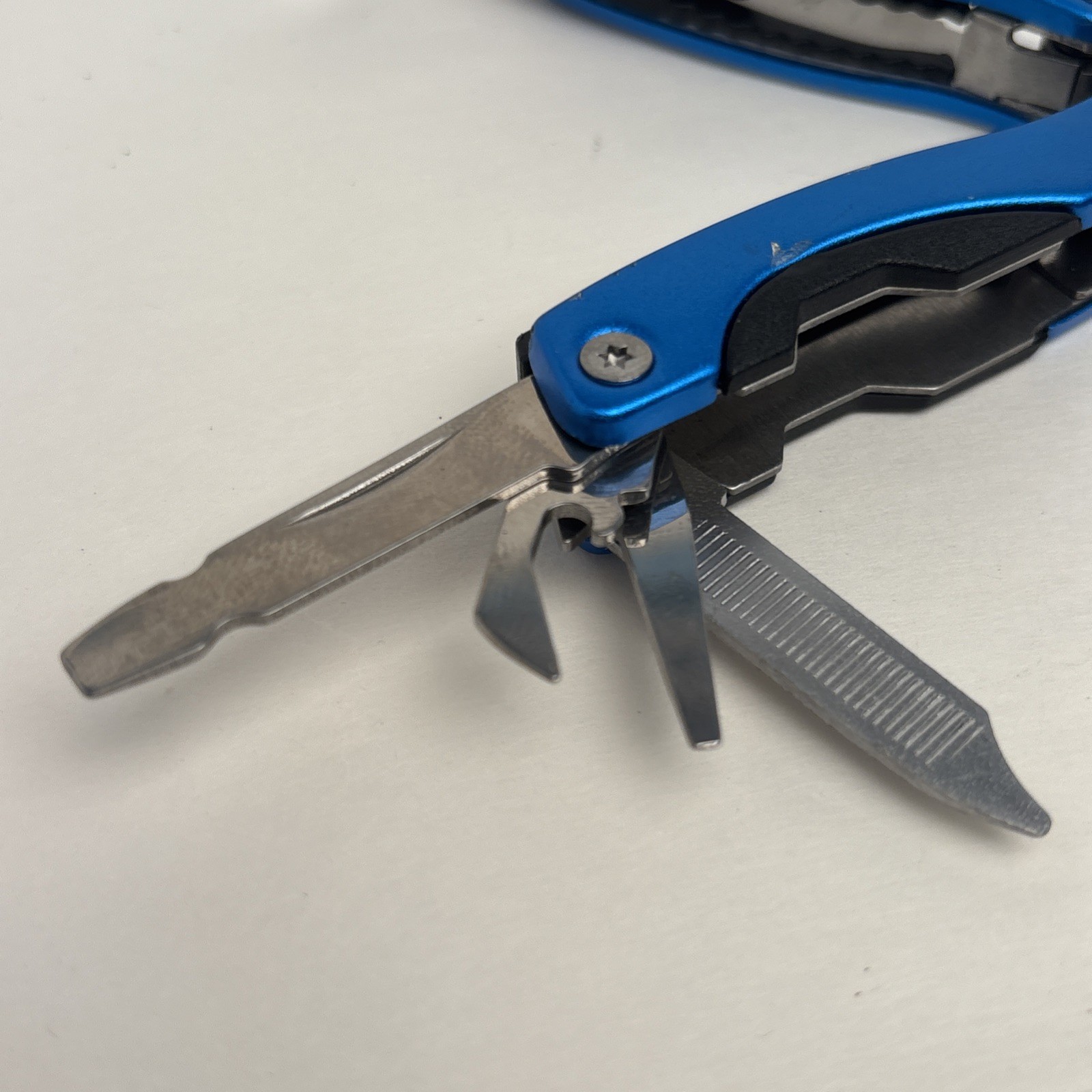 Multi Tool Lot of 6 various brands & sizes with advertising Red Blue Hike Fish