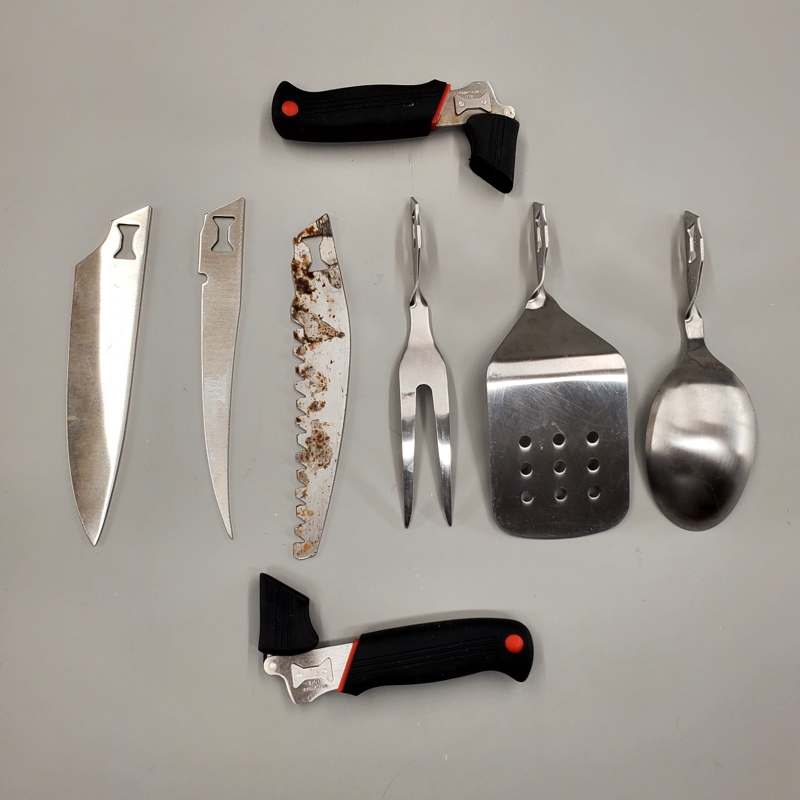 Kershaw Kai Camp Tool Utensils with Case Made in Japan