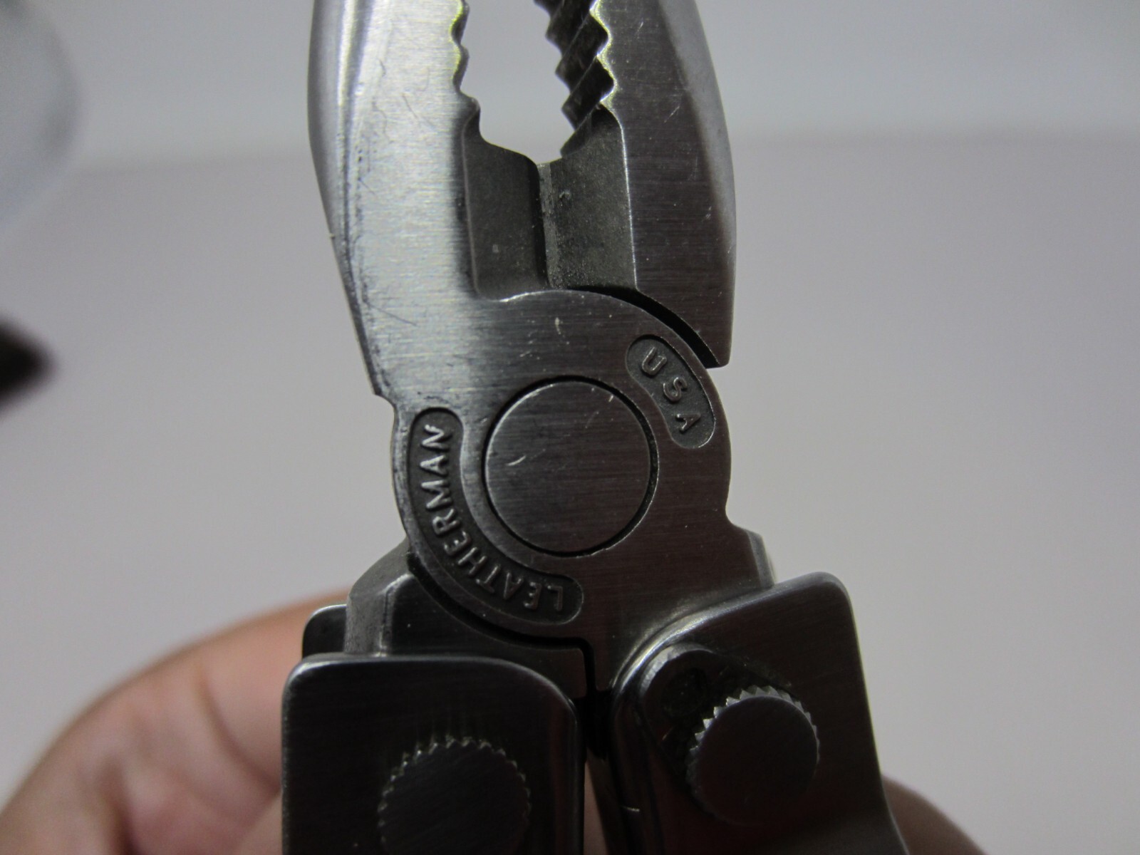 Vintage USA Stamped Leatherman PST Multi-tool 05-94 W/ Brown Leather Case