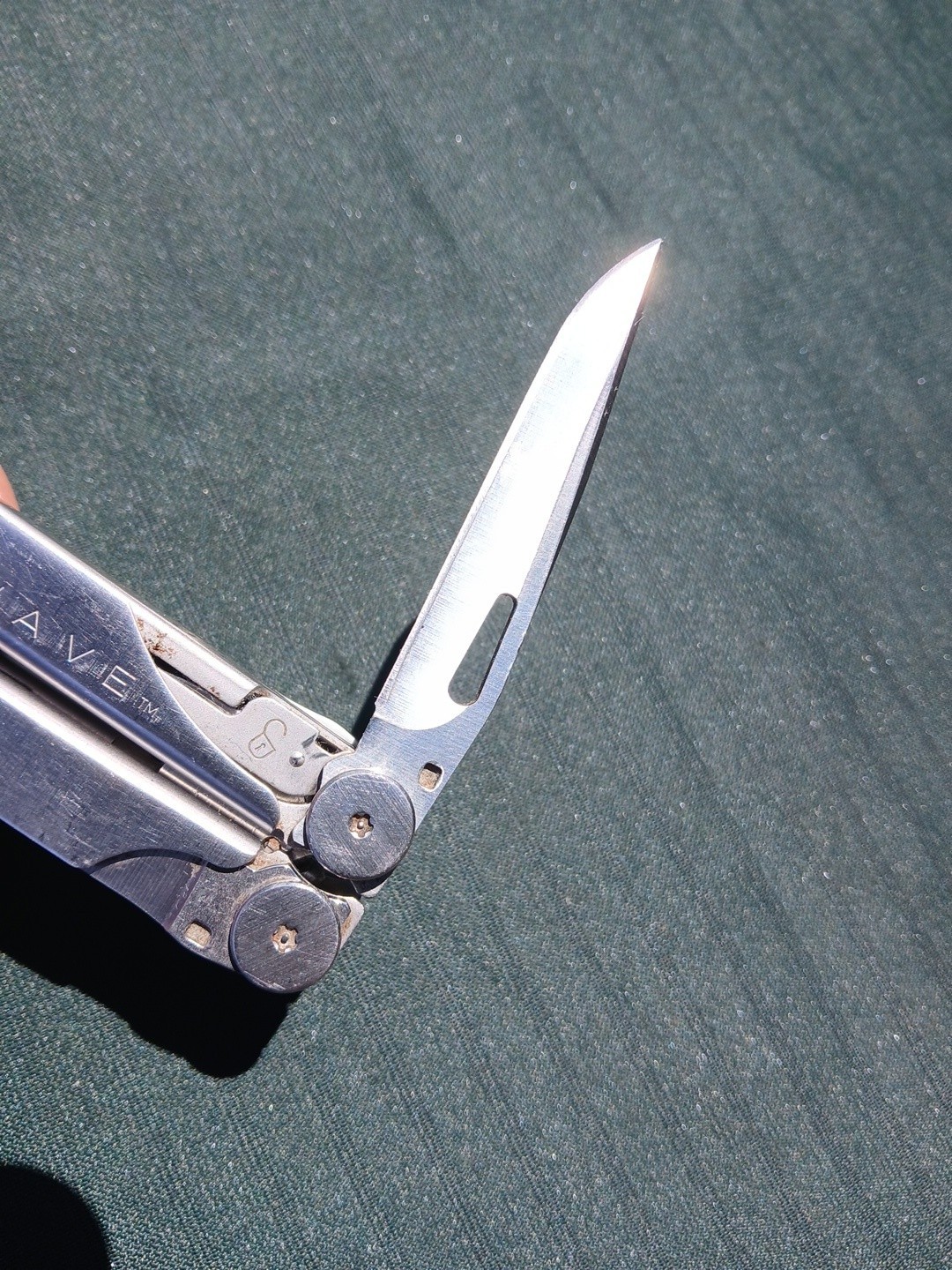 OG Leatherman Wave Multi Tool w/ Brown Leather Case Minty (H)