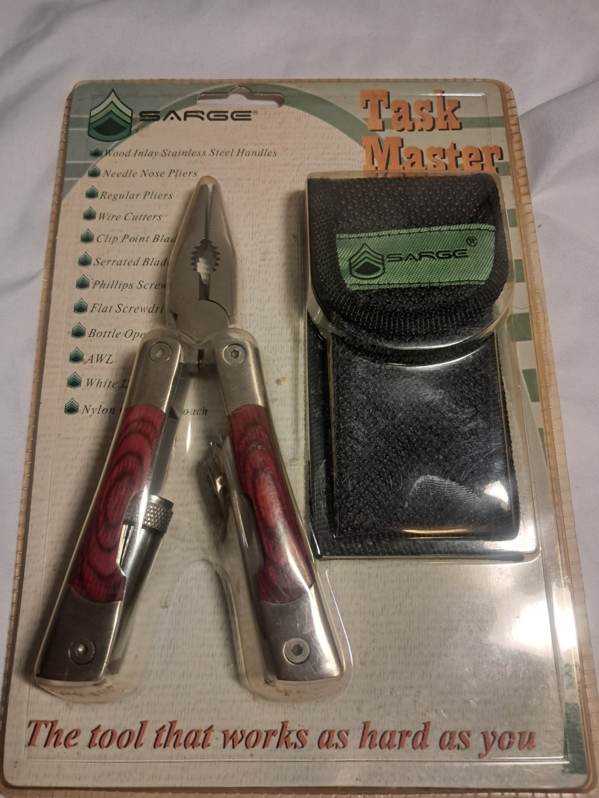 Sarge SKT-22C Task Master Multi-Tool with Pouch.