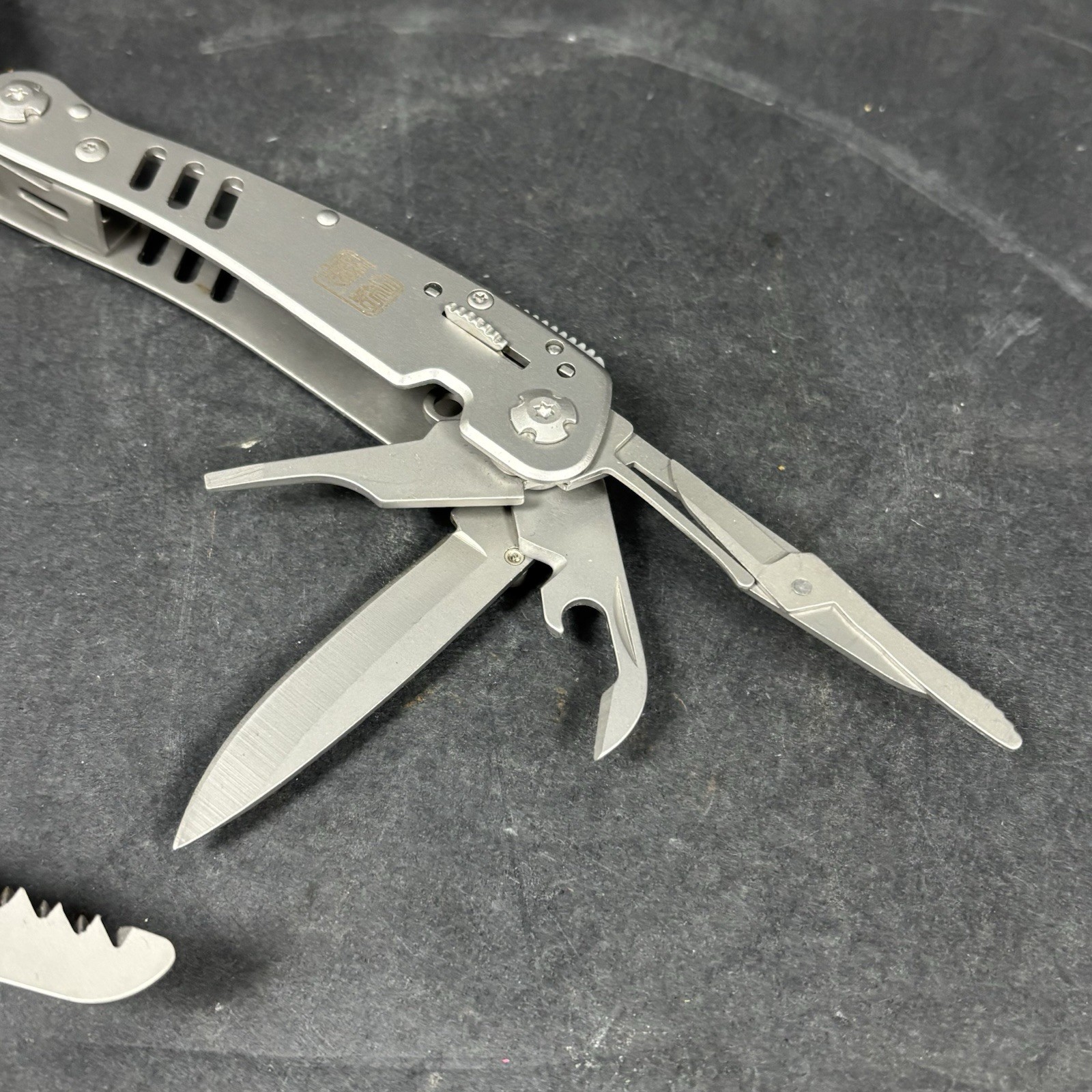 Vintage Ganzo G301 Multi Tool Plier Kit With Sheath & Box