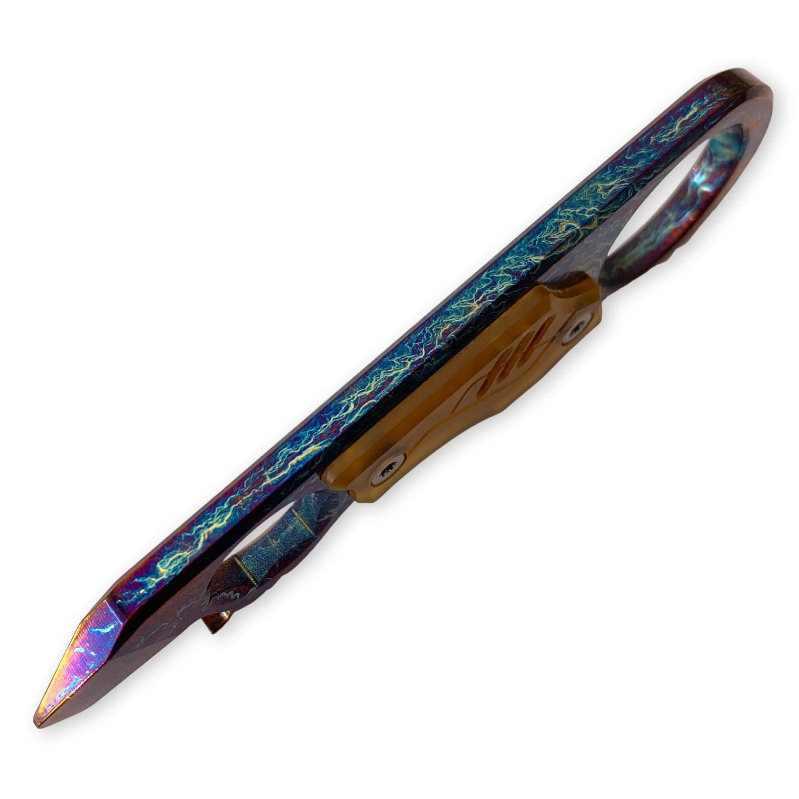 YJGDCN RIHE EDC PRY Bar TOOL TC4 TITANIUM inlay PEI BODY YJEDC09-Color-DIY