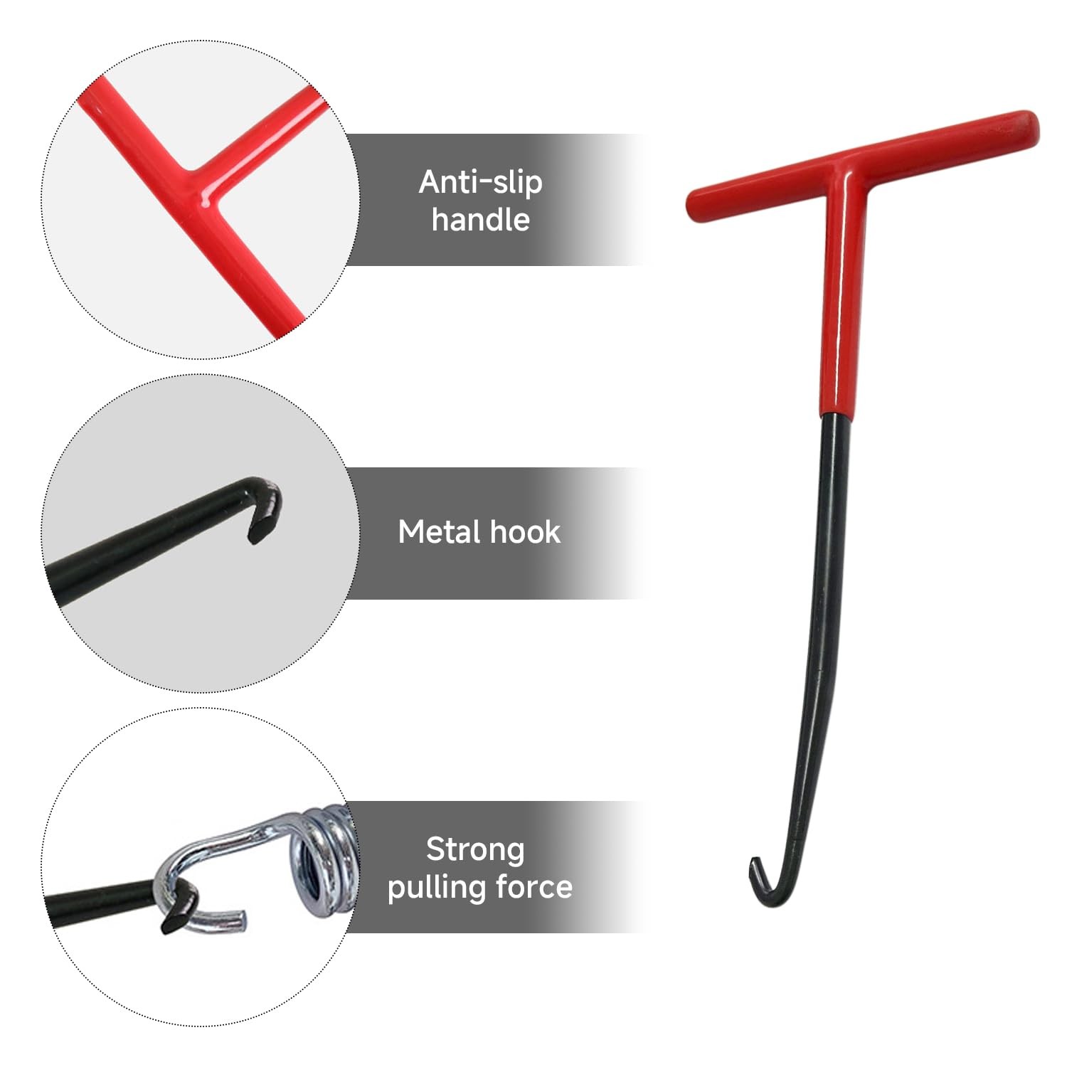 1 Piece Spring Hook Wrench, Spring Removal and Mounting Hook, Motorcycle and El…