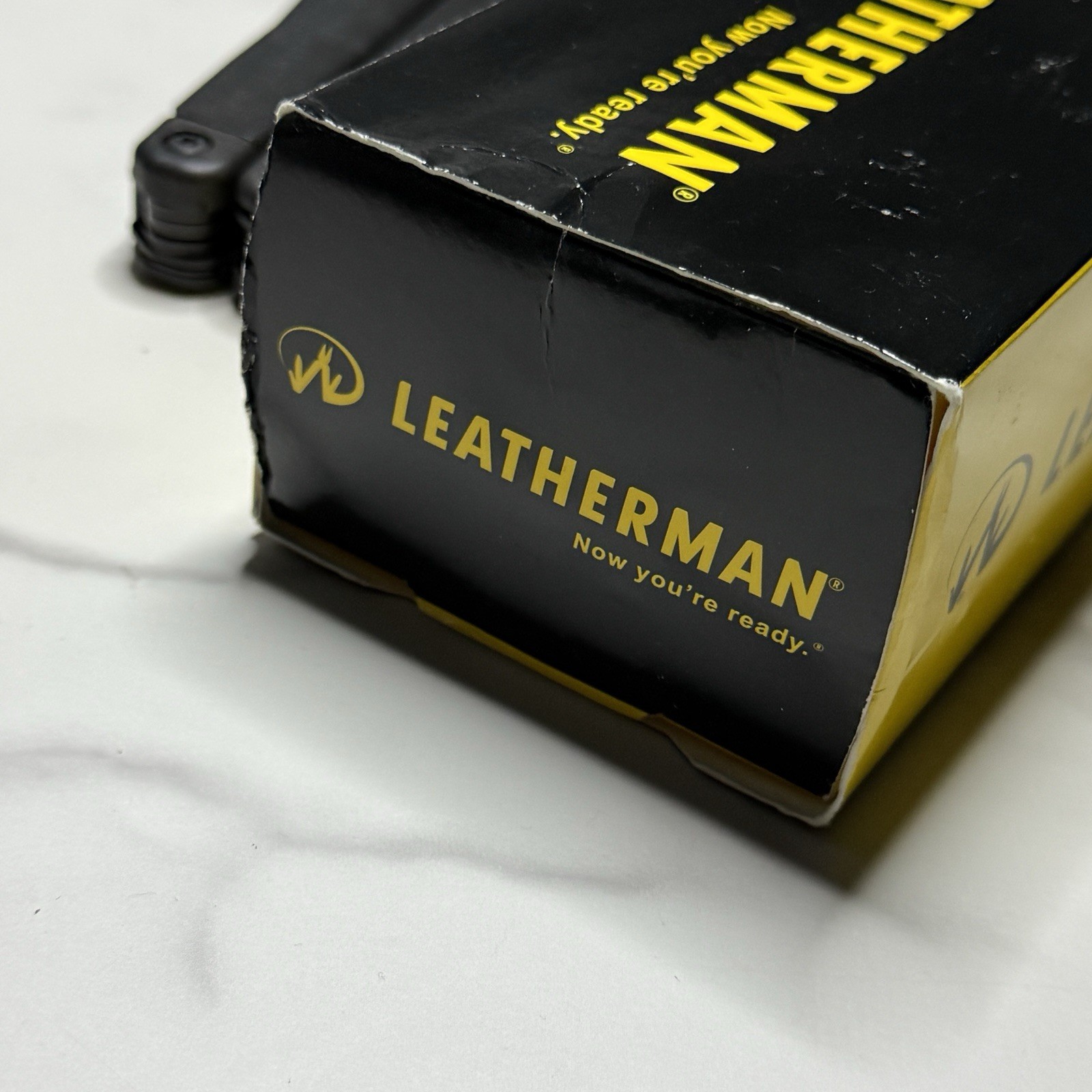 Leatherman Surge Cap Crimper Black Multitool w/Molle Sheath. Discontinued