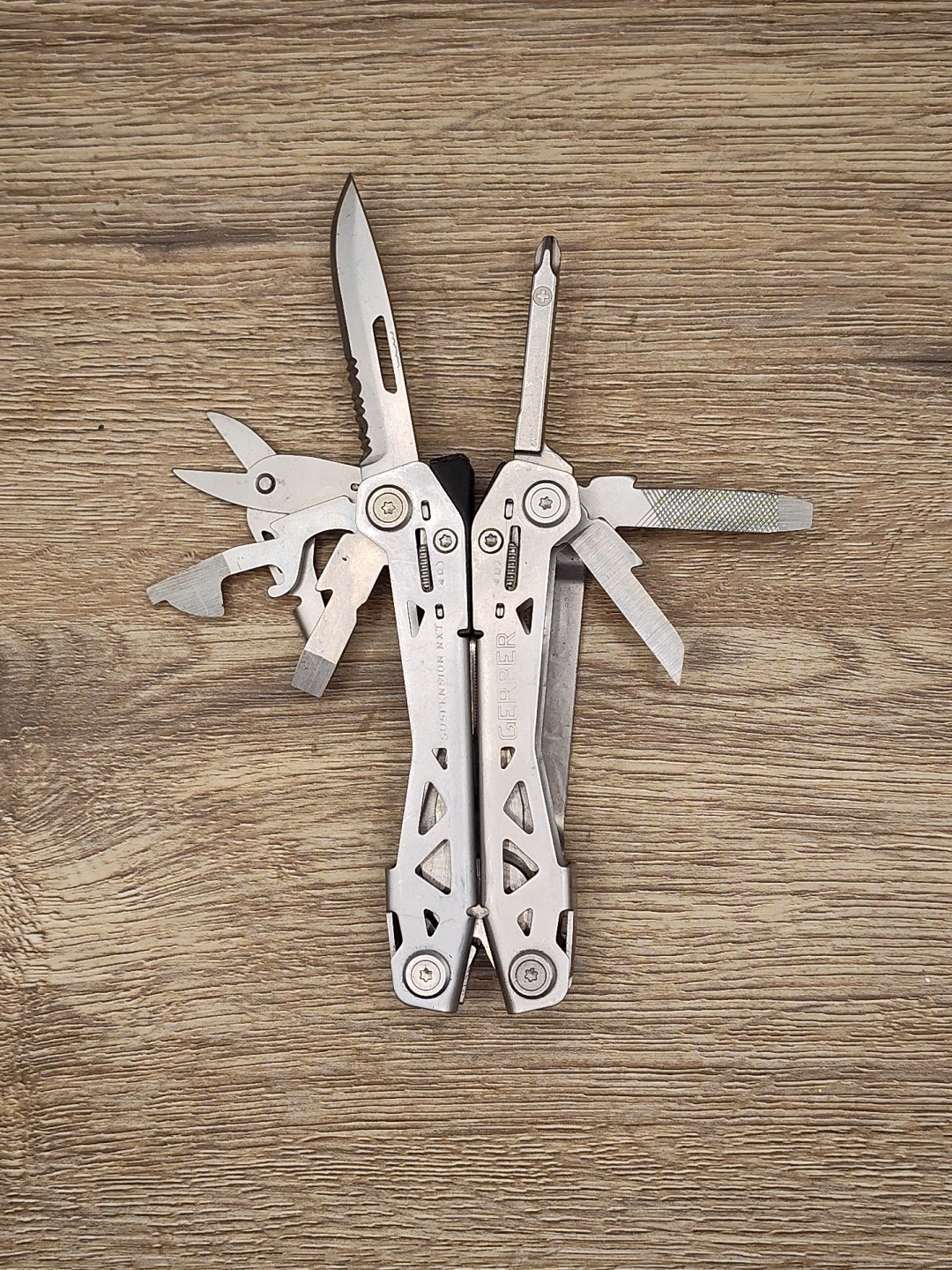 Gerber Suspension NXT Stainless 9 Tool Multi-Tool Pliers Used