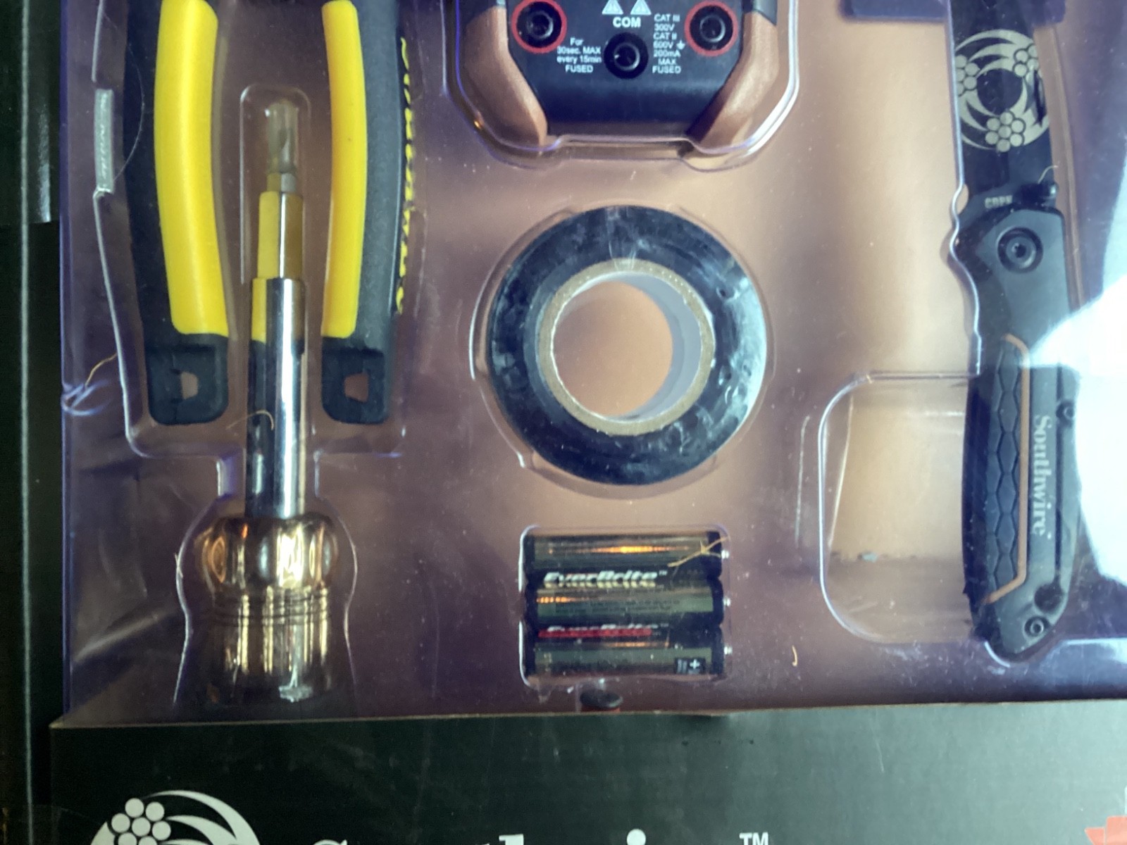 Electrical Maintenance Tool Kit including Multi-Tool Pliers, Multimeter & more!