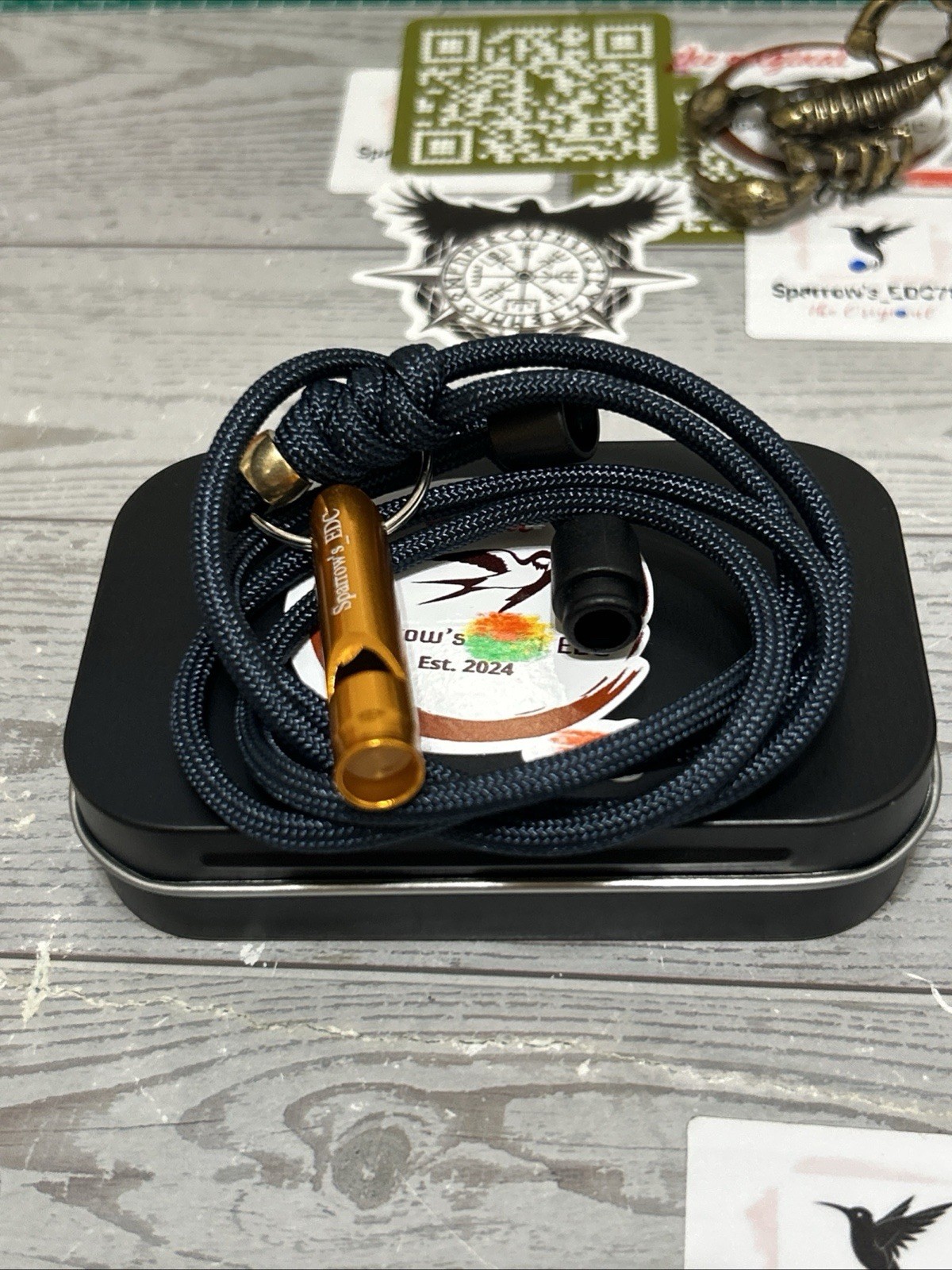 Sparrow’s EDC Mini Starter Tool Kit Tin Can in Pocket Container