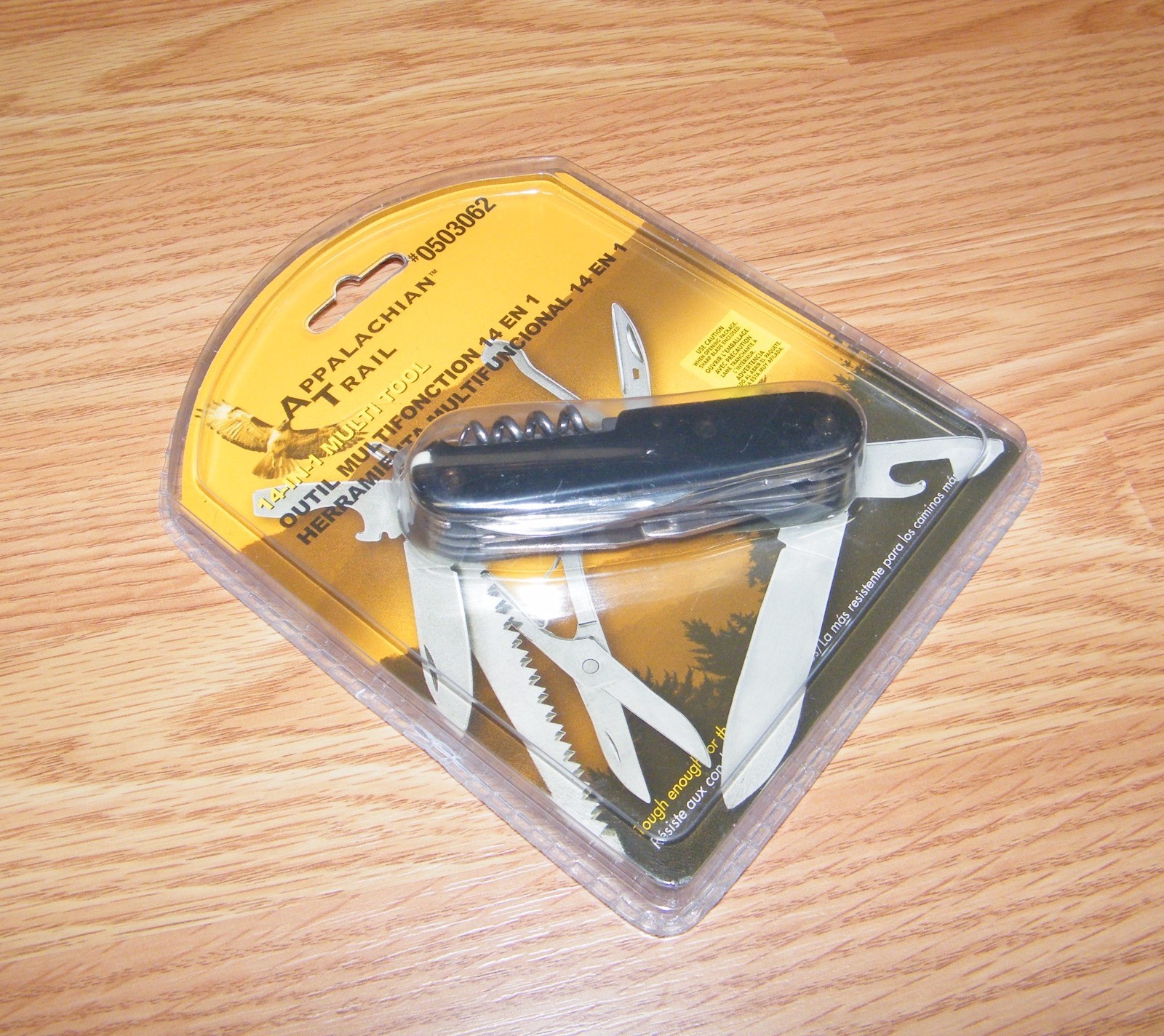 Genuine Appalachian Trail (0503062) 14 in 1 Multi Tool / Pocket Knife *NEW-READ*