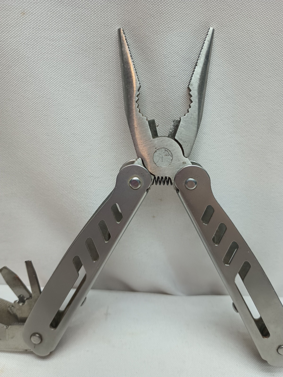 Ozark Trail Multi Tool Pliers Knife Screwdrivers w/ Nylon Belt Pouch