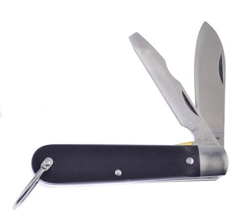 Frost Cutlery – 3.65″ Electricians Knife – 2 Blades, Screwdriver, Spear Blade