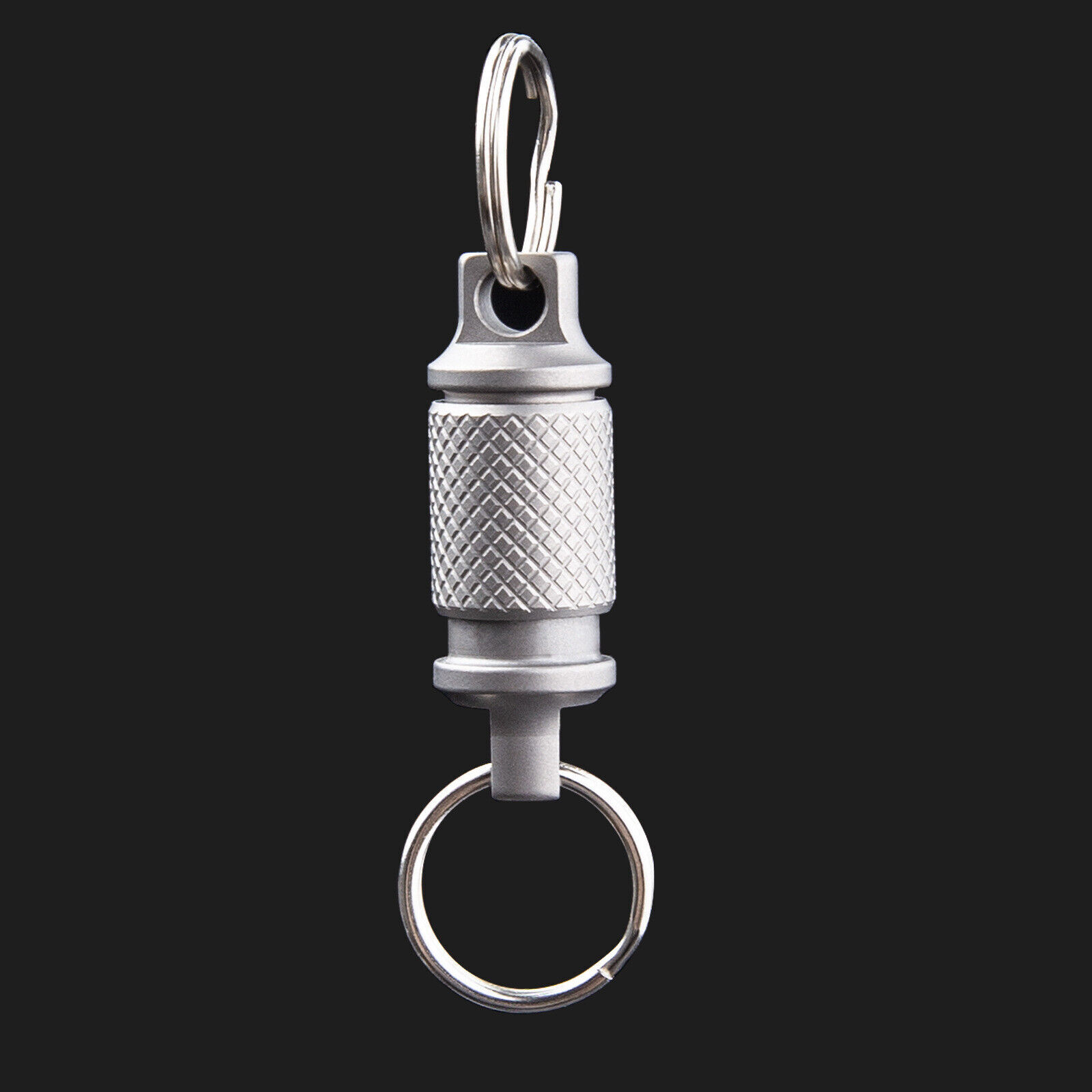 1PC Titanium 360 Degree Universal Quick Release Hanging Buckle Car Keychain EDC