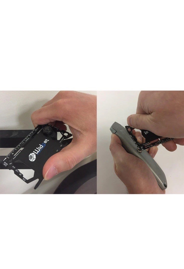 Multi purpose survival Pocket tool 43 in 1 – credit card sized multi tool Widget
