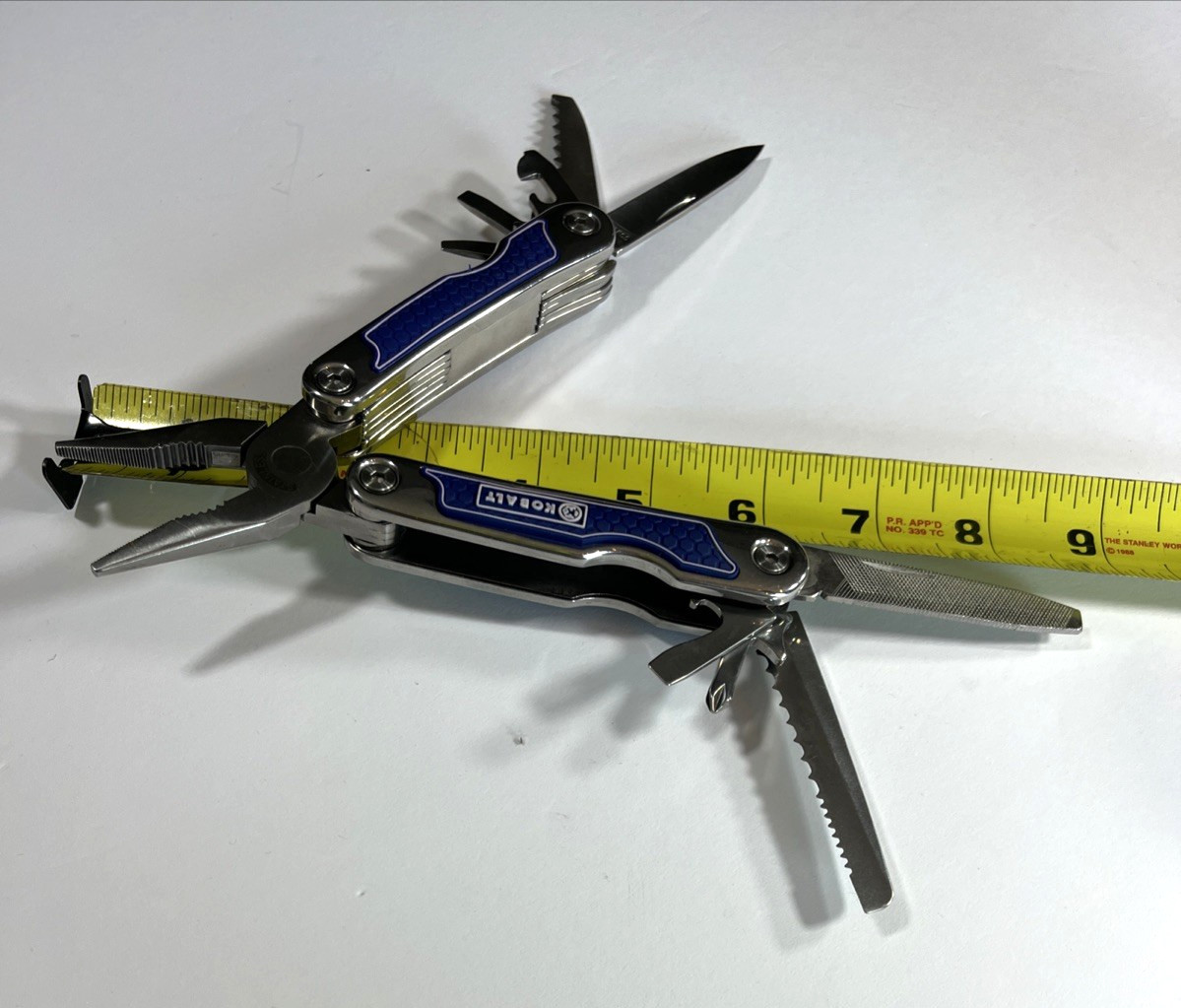 Kobalt Set Stainless Steel Folding Blade Pocket Knife + Multi-Pocket Tool w/Case