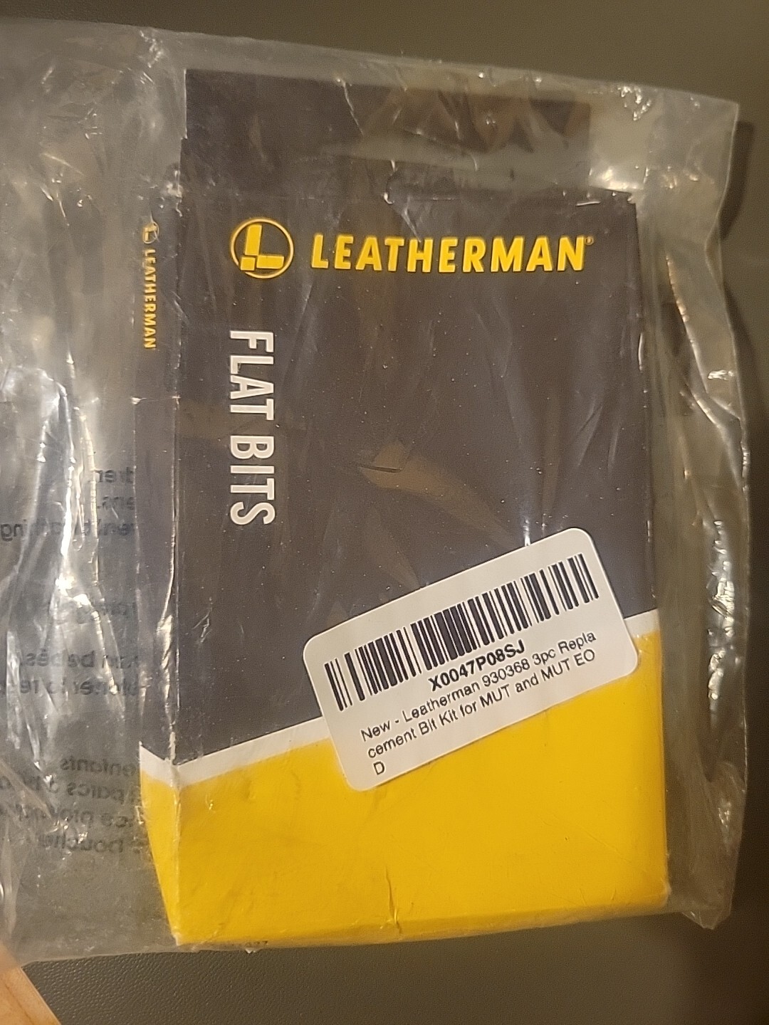 Leatherman® MUT & MUT EOD Three Replacement Bits Black #930368