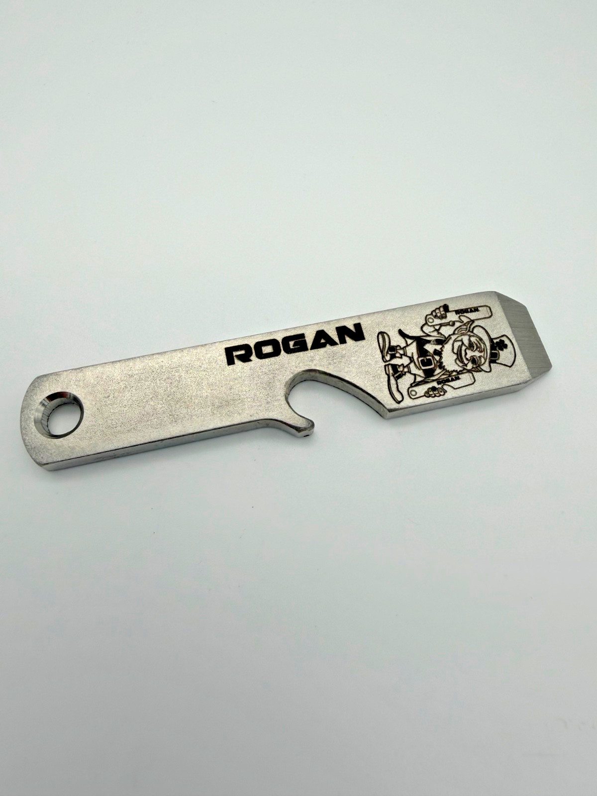 Custom Rogan RPT Sport Multipurpose Pocket Pry Tool St. Patricks Day Bottle Open