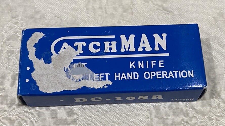 Pocket Knife Key Chain Folding 5” Serrated Silver Metal Fishing Camping Handy