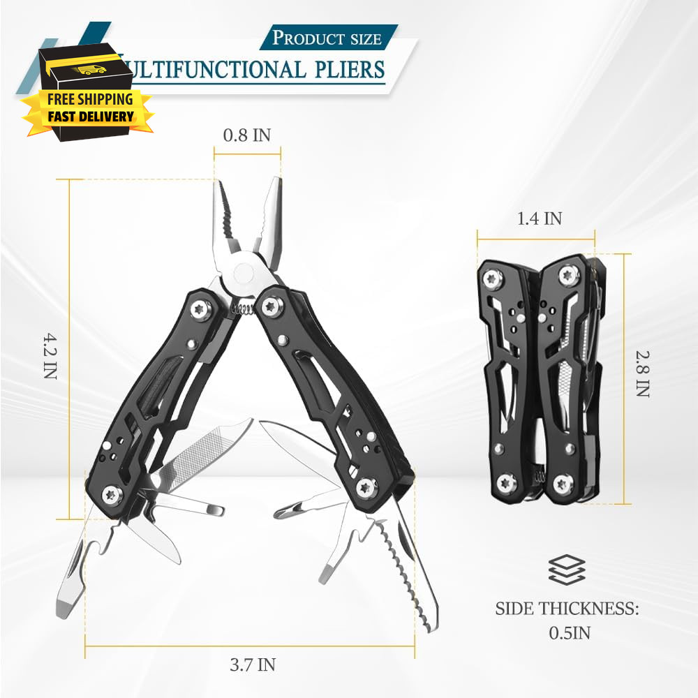 MINI Multitool Pliers, Christmas Birthday Gifts for Men Boyfriend Dad Husband Wo