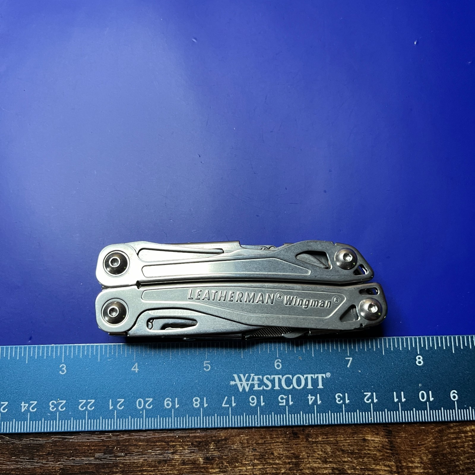Leatherman Stainless Steel Wingman Multi Tool Scissors Knife Plier