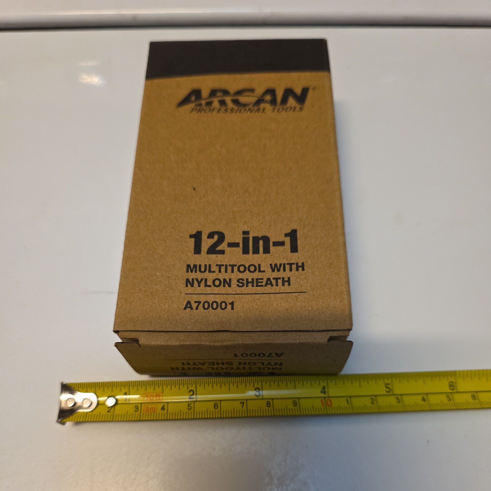 Arcan Profession Tools 12 in 1 Multitool with nylon sheath.