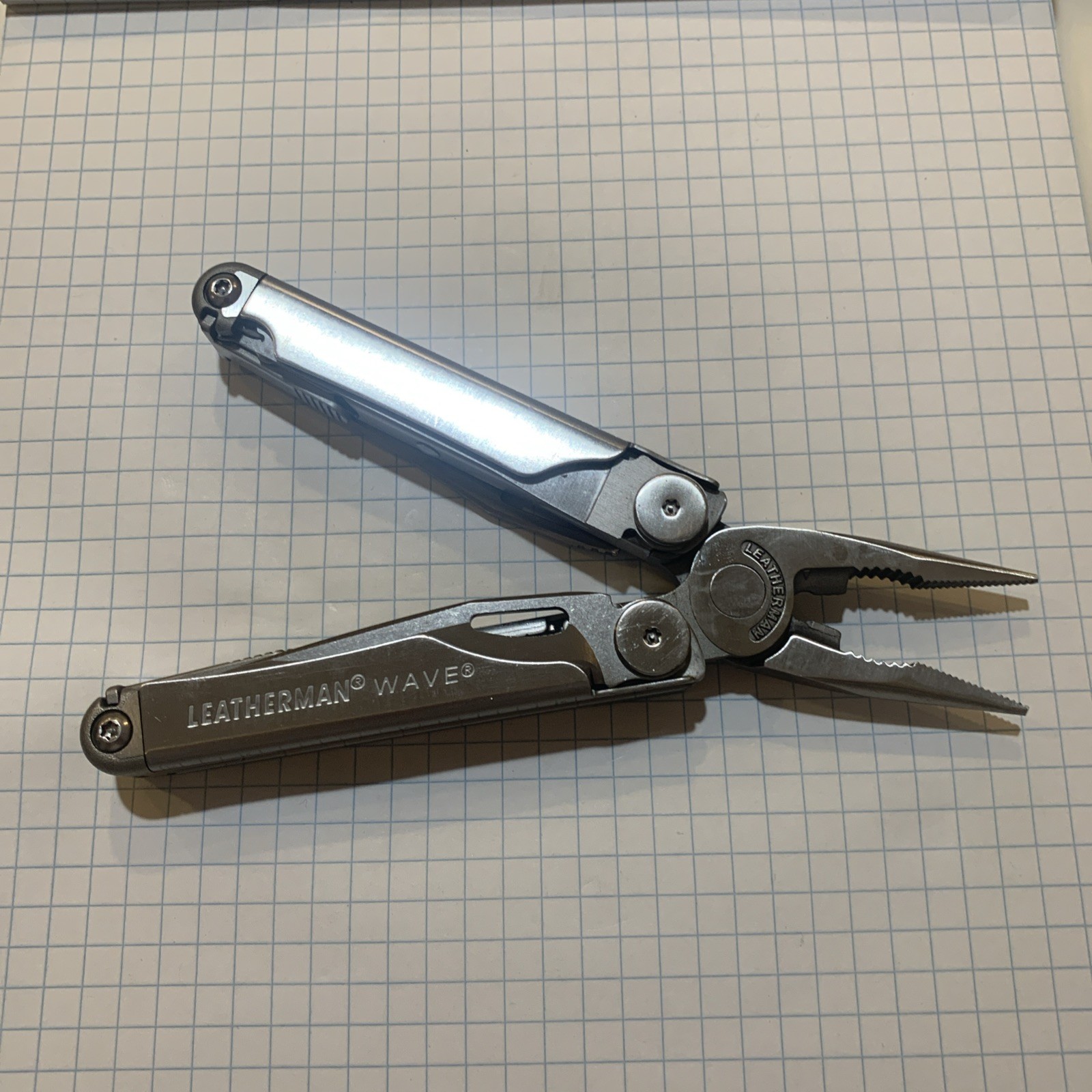 Leatherman Wave Multi-Tool Knife Pliers Nice And Clean (c)