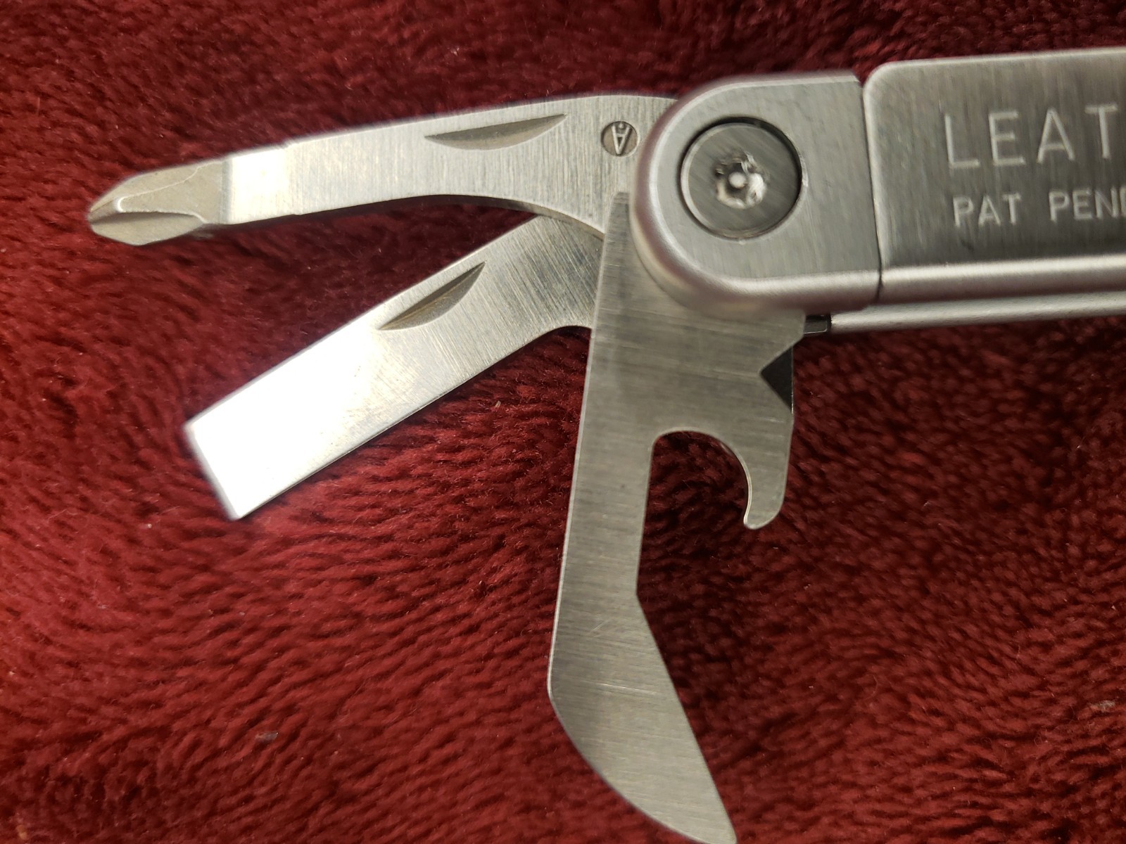 Leatherman Original Wave Vintage Multi Tool HUMMER Logo print