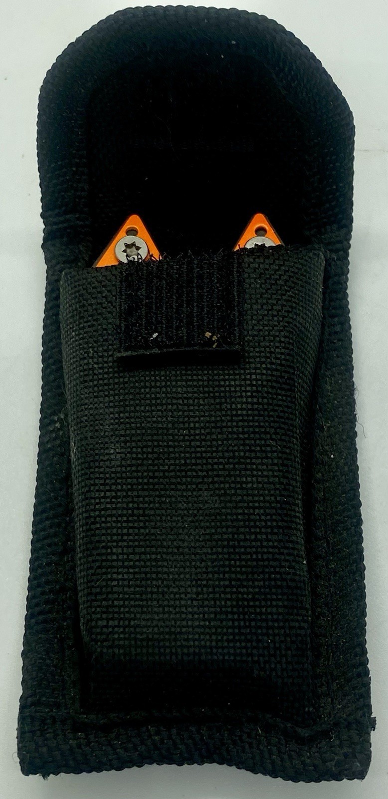 Cabela’s Multi-Tool 7 Tools in 1 Orange Knife Pliers Stainless Steel Black Case