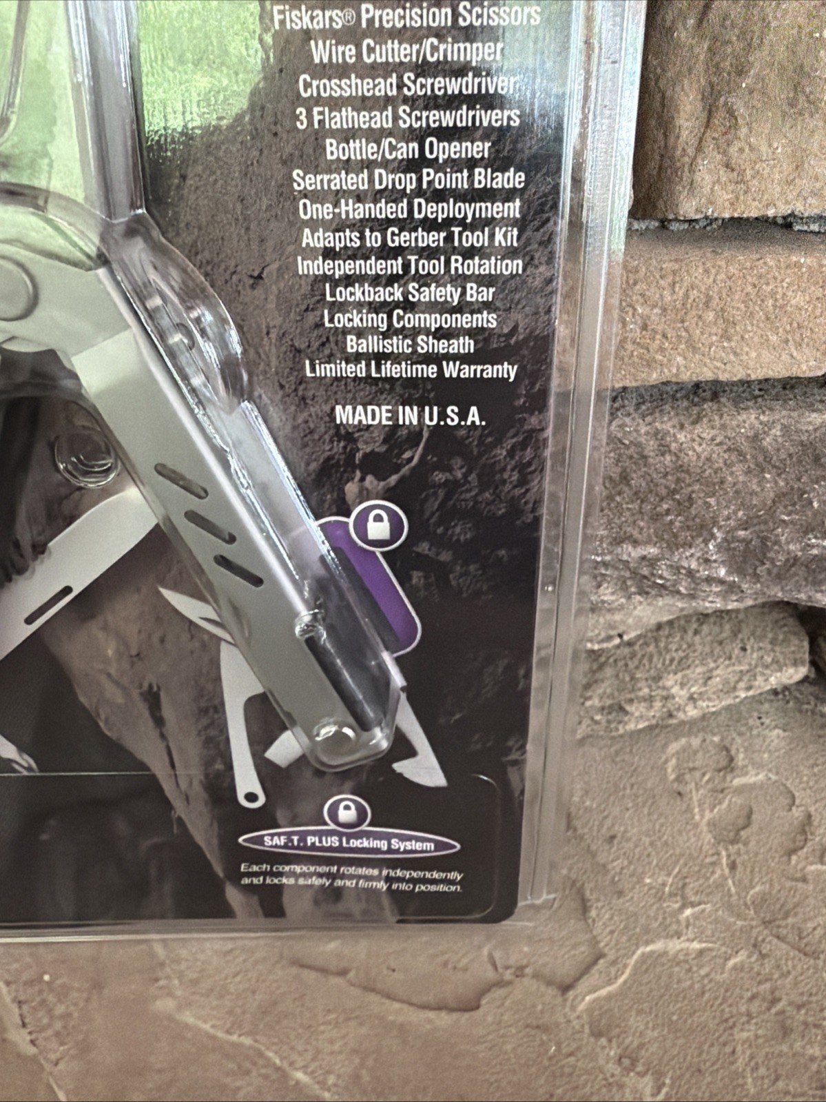 Vintage NOS Gerber 45500 Compact Sport Multi Plier Tool 11 Tools In One Retired