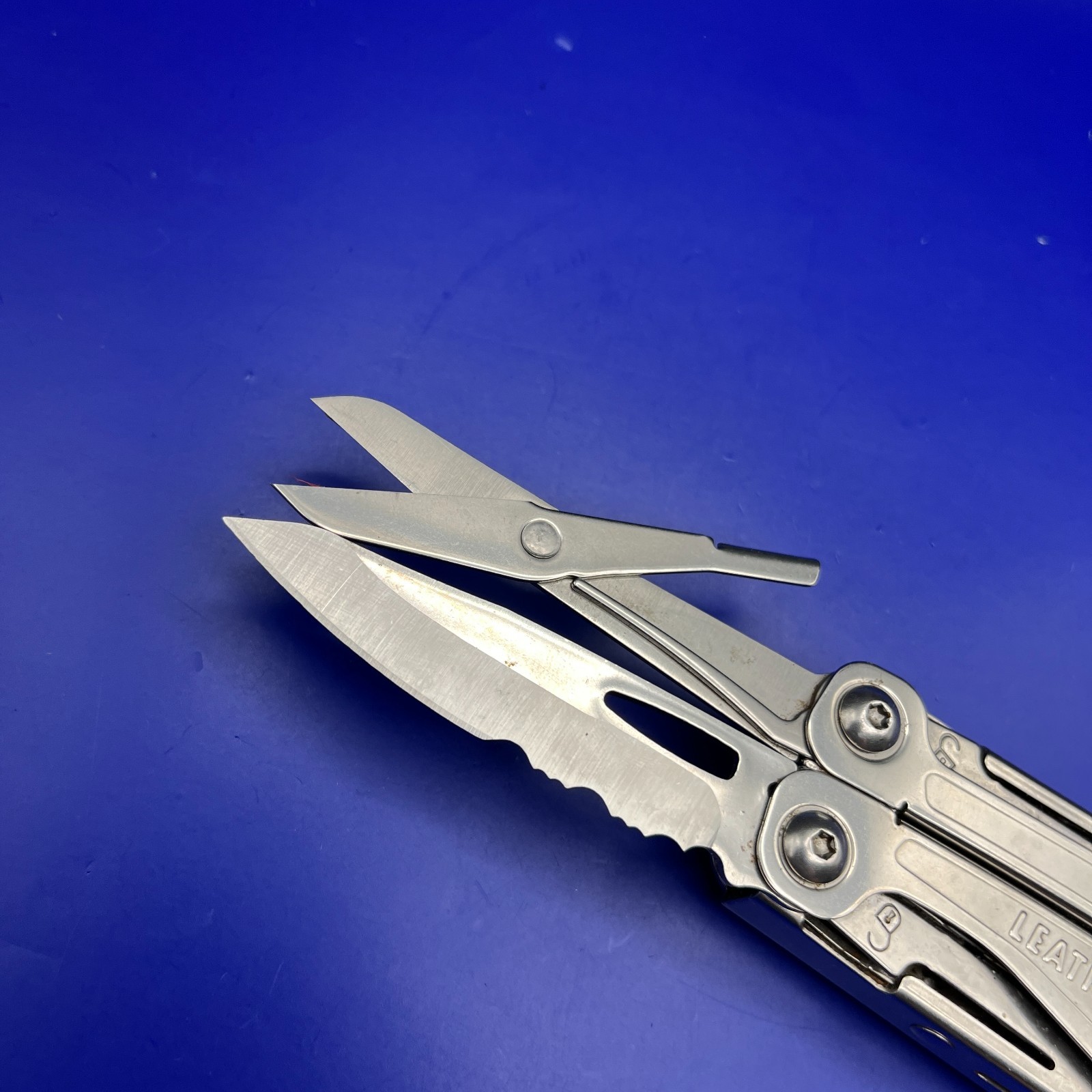 Leatherman Stainless Steel Wingman Multi Tool Scissors Knife Plier